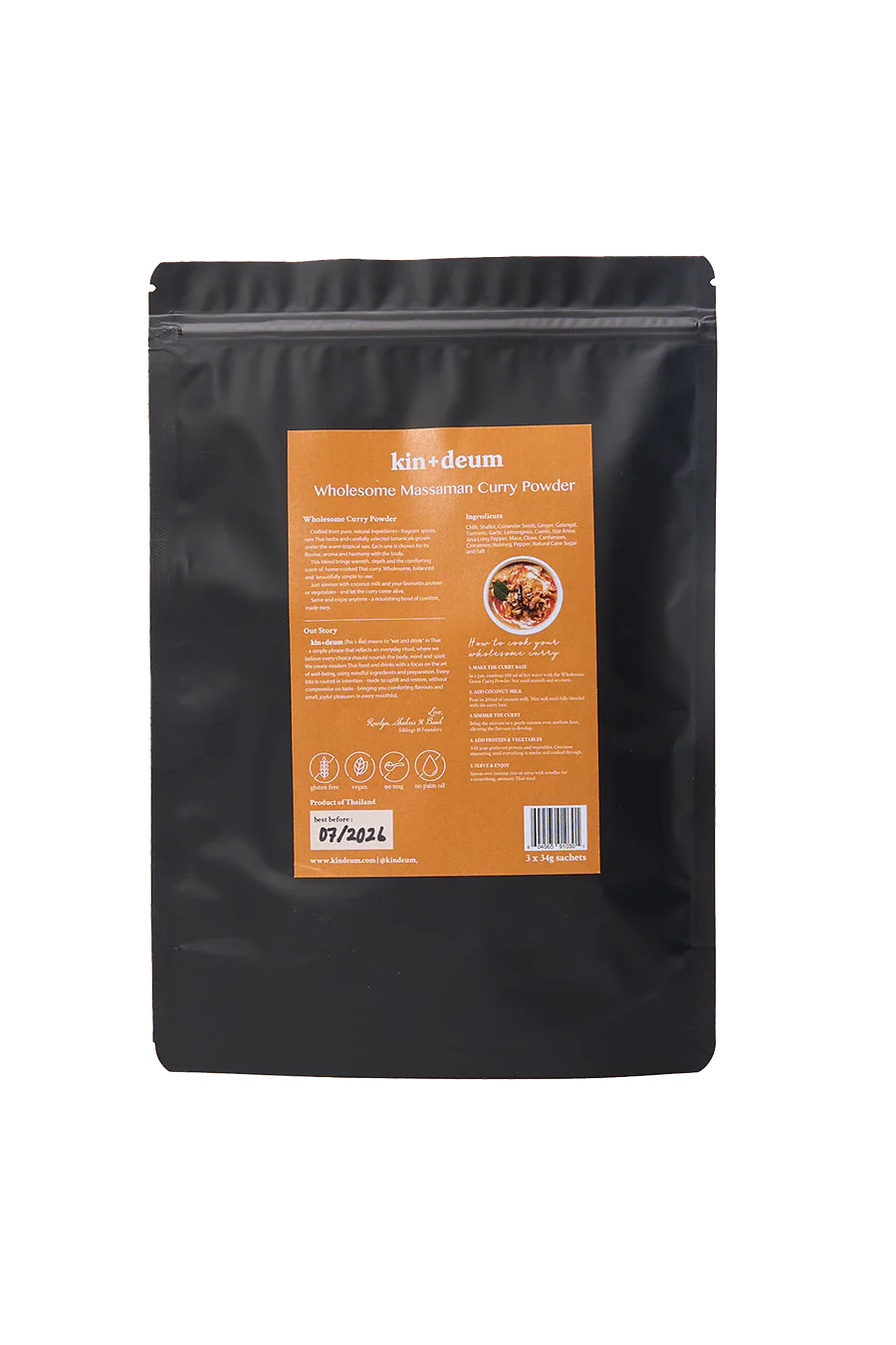 Massaman Curry Powder (3x34g) - Image 2
