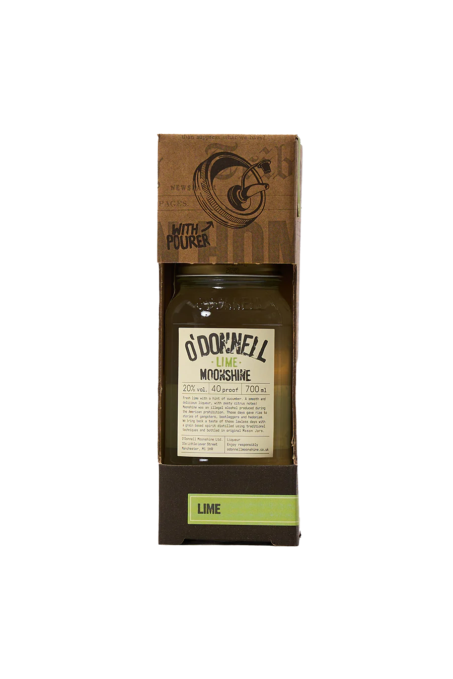 Moonshine Lime Liqueur Gift Set