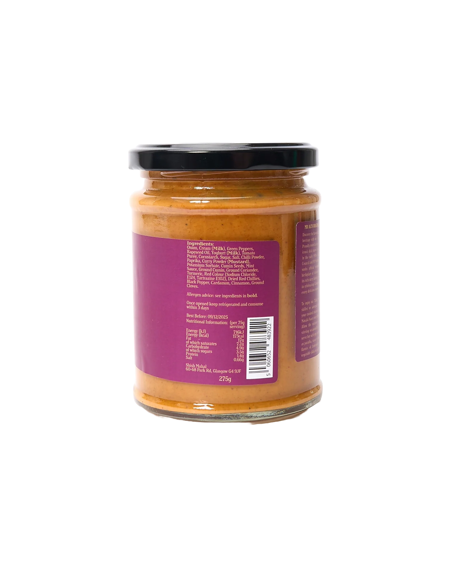 Mr Ali's Tikka Masala Sauce - Image 2
