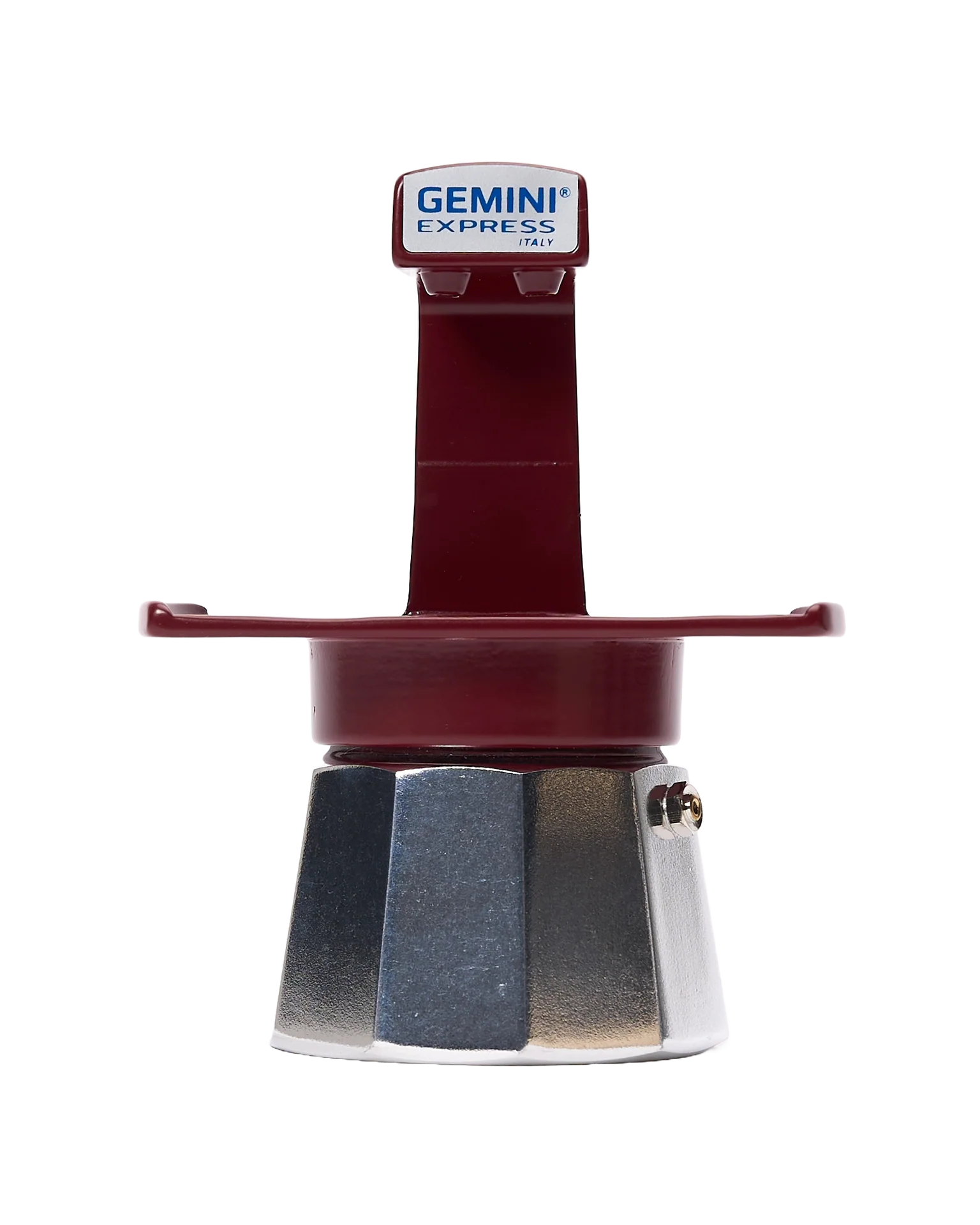 Gemini Express: Twin-Cup Espresso Maker (Burgundy)