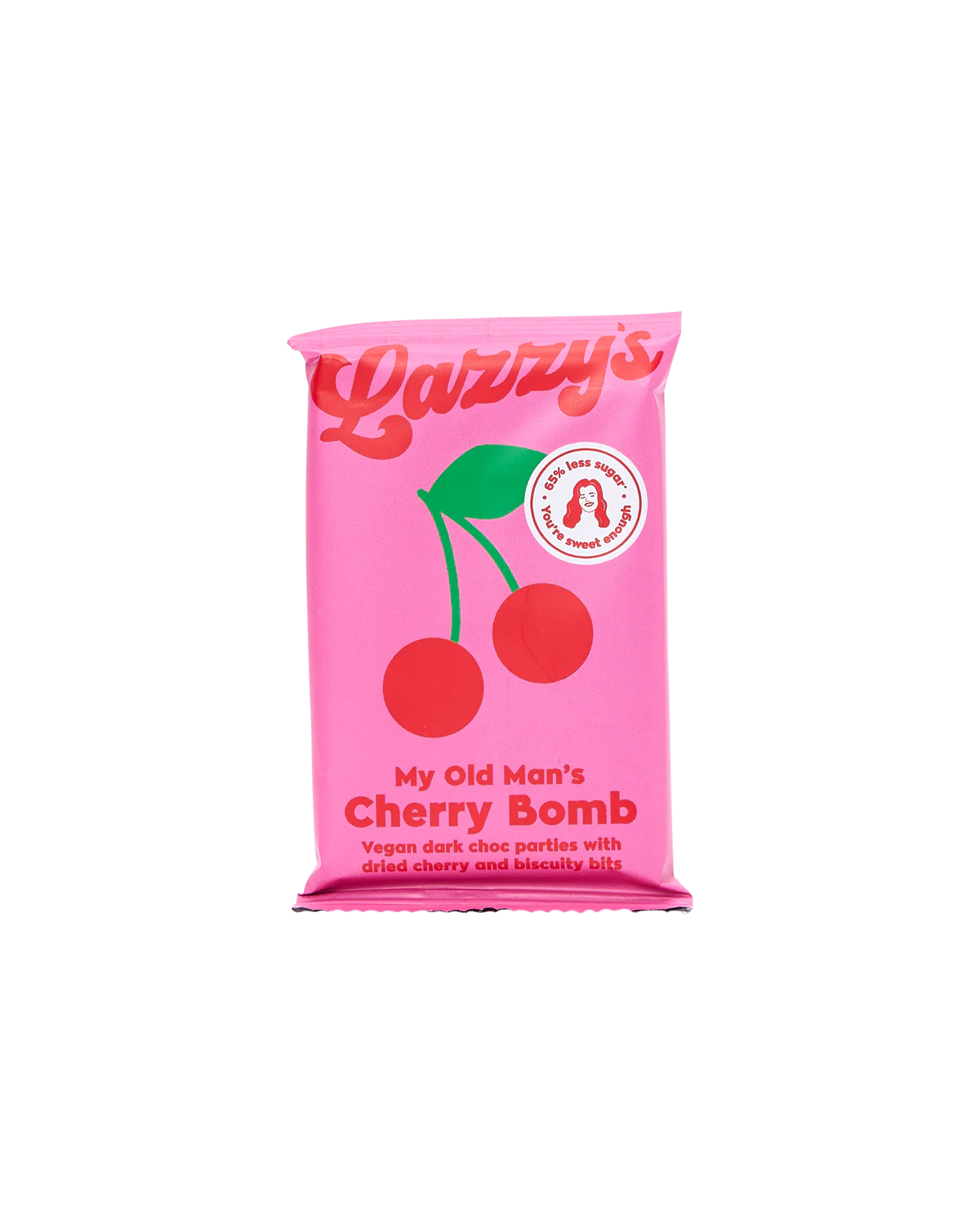 My Old Man's Cherry Bomb: Cherry & Biscuit Dark Chocolate