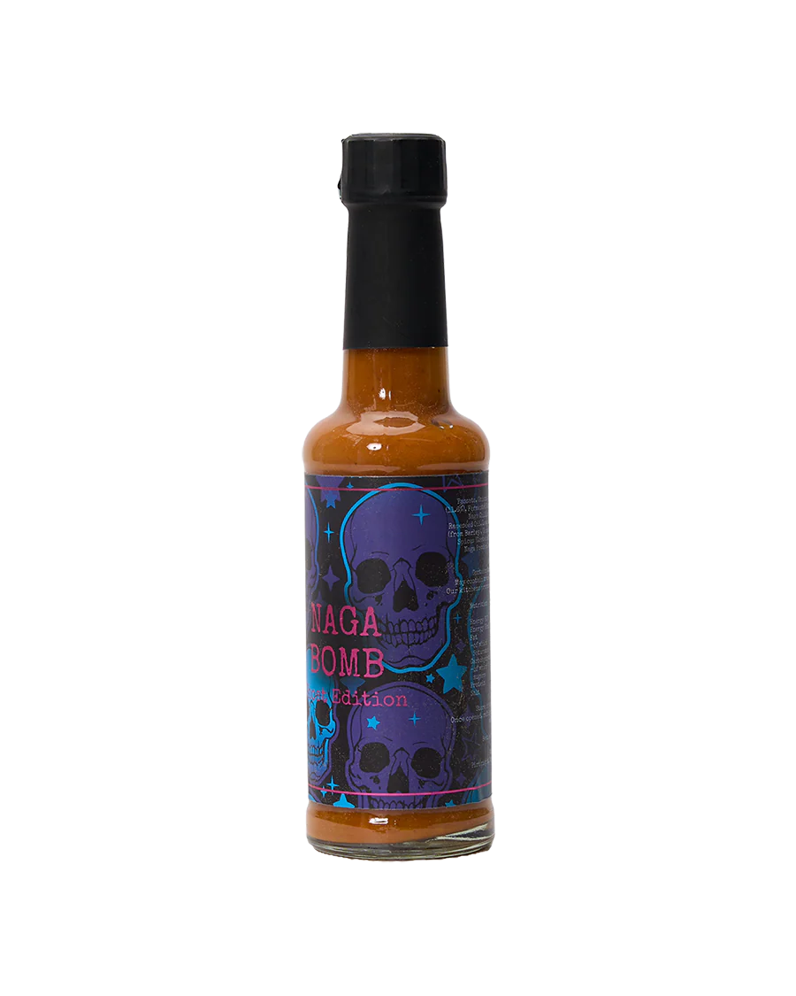 Naga Bomb Hot Sauce: Ghost Edition