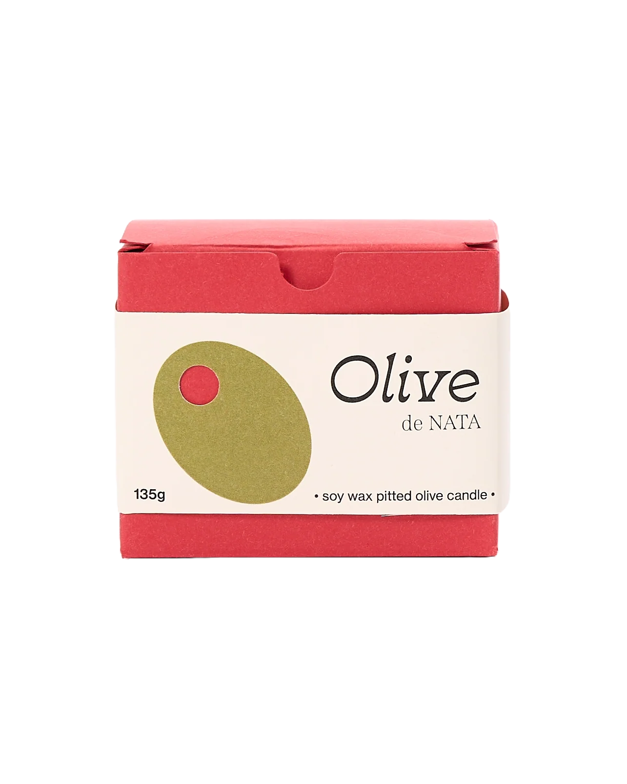 Cocktail Olive Candle
