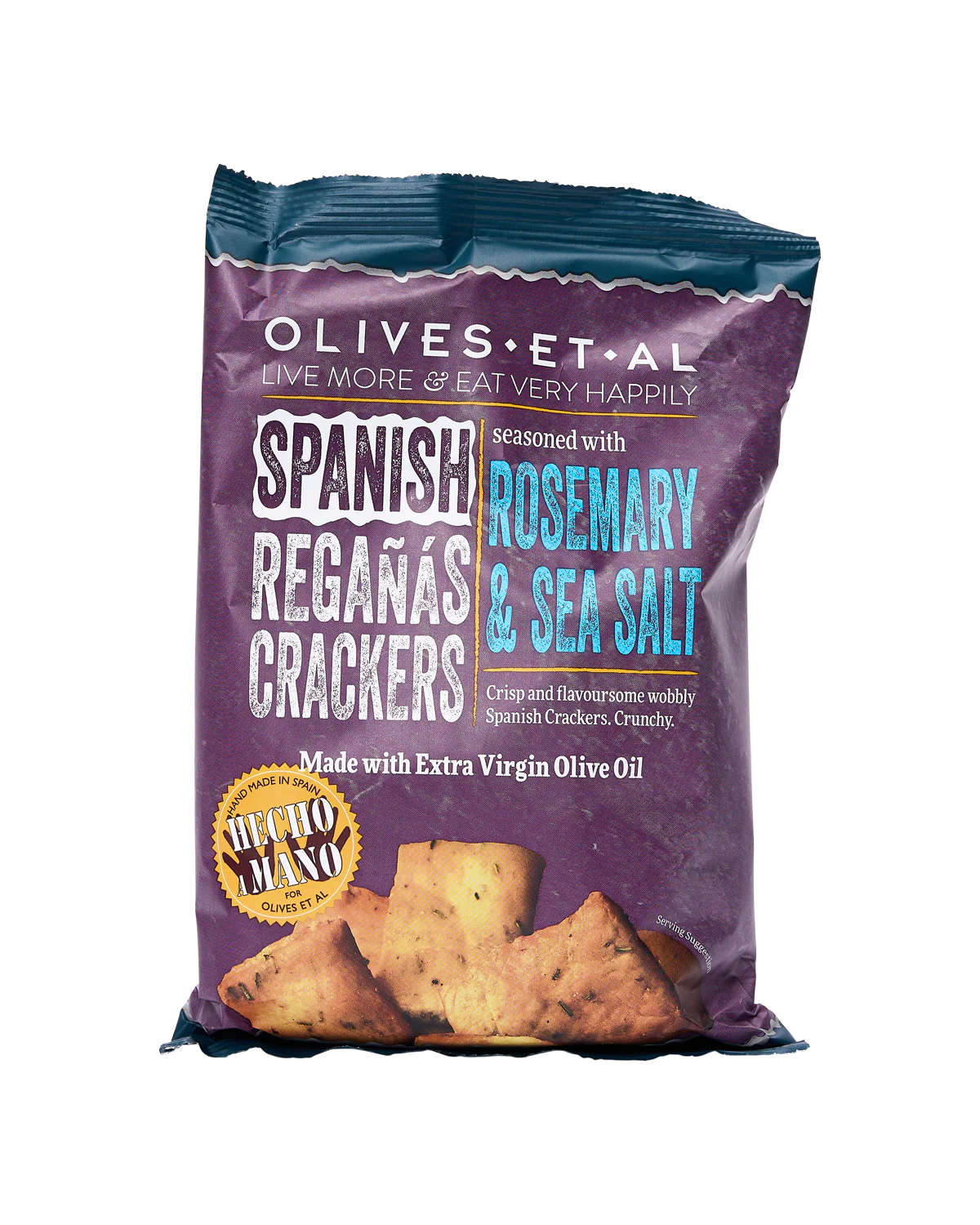 Rosemary, Sea Salt & Olive Oil Crackers