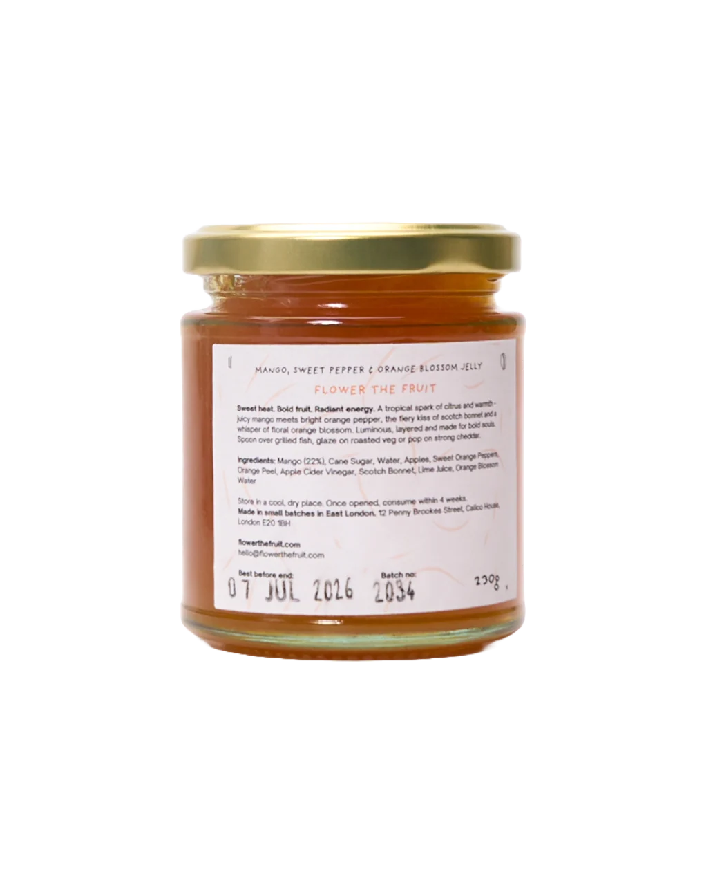 Orange Fire Blossom Jelly - Image 2