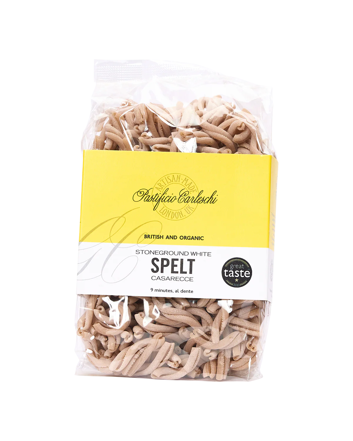 Organic White Spelt Casarecce Pasta