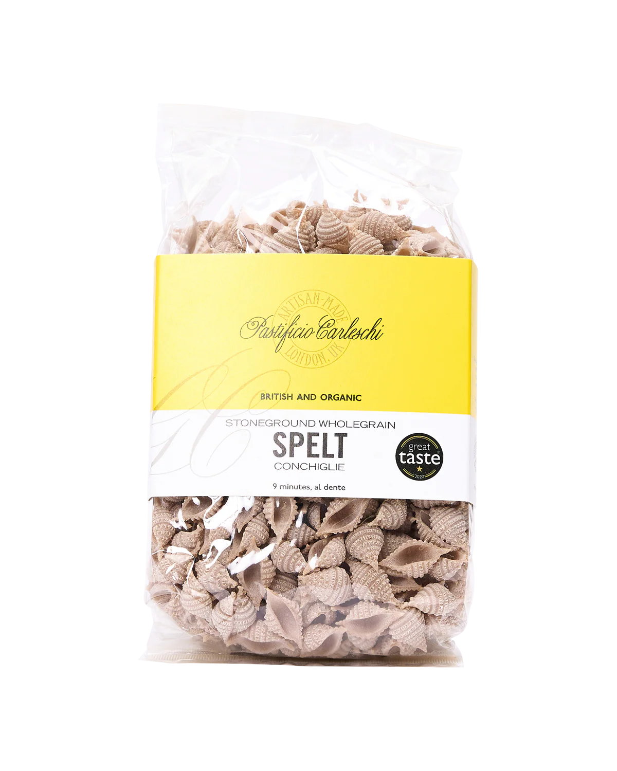 Organic Wholegrain Spelt Conchiglie