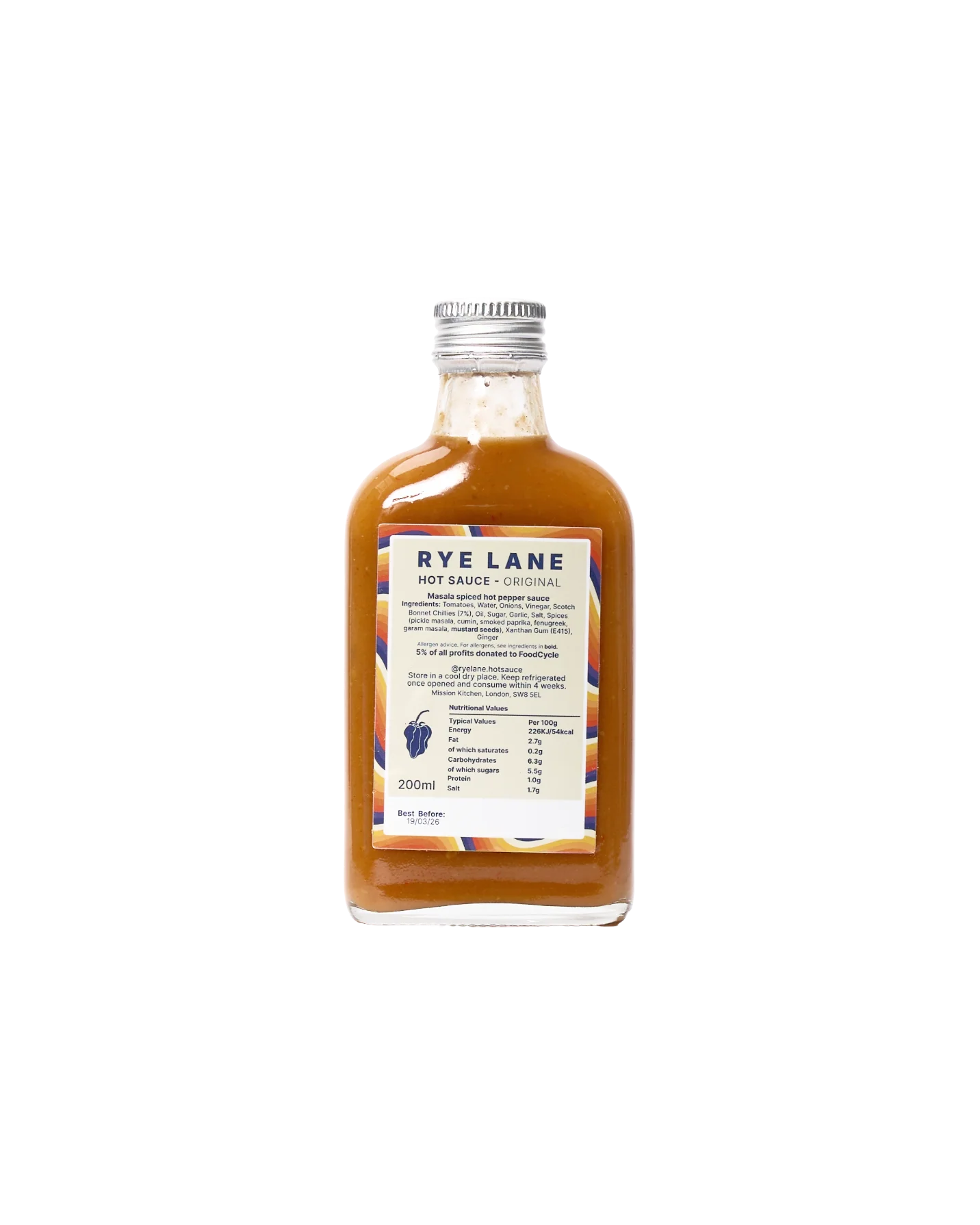 Original Rye Lane Hot Sauce - Image 2