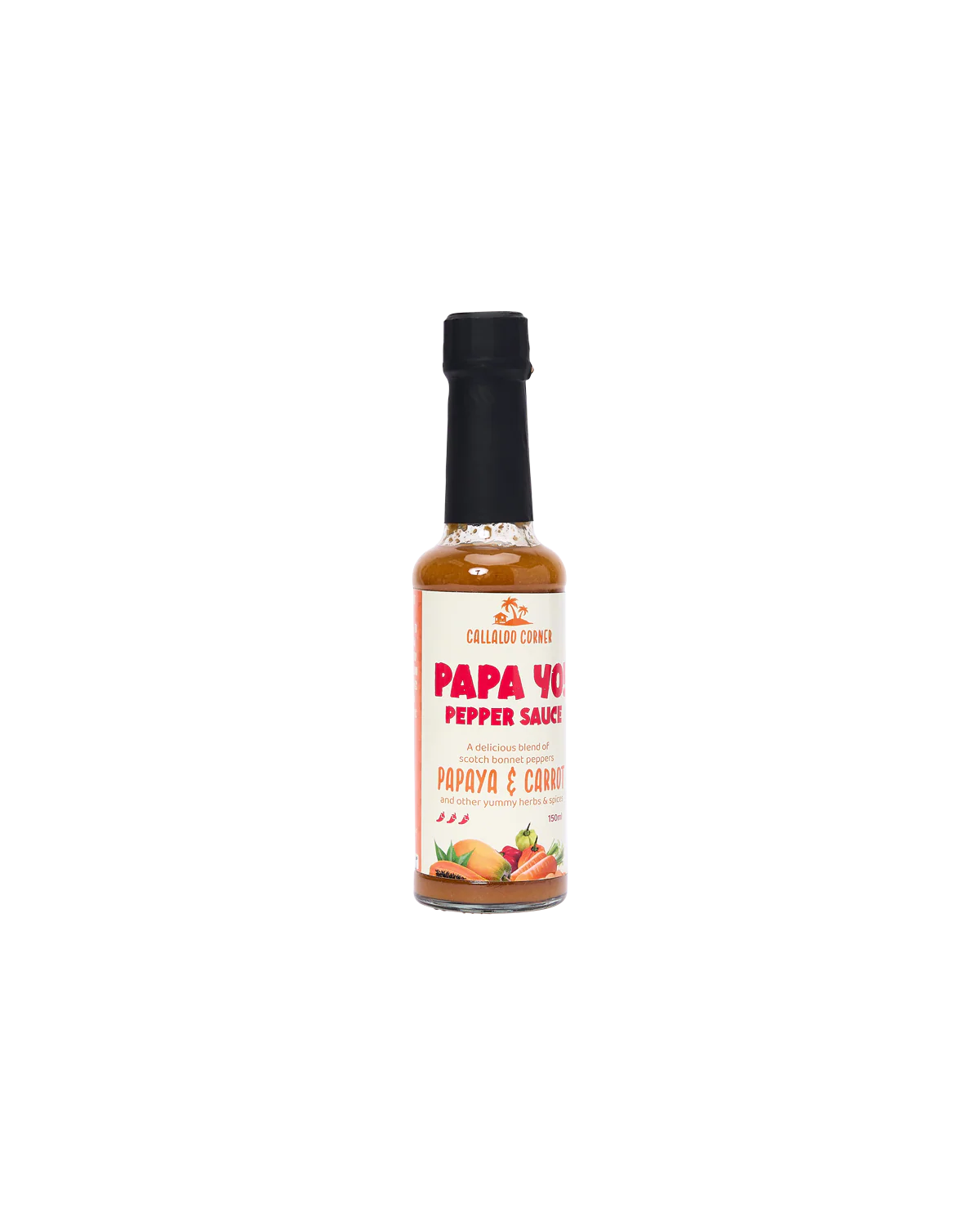 Papa Yo!: Papaya + Carrot Pepper Sauce