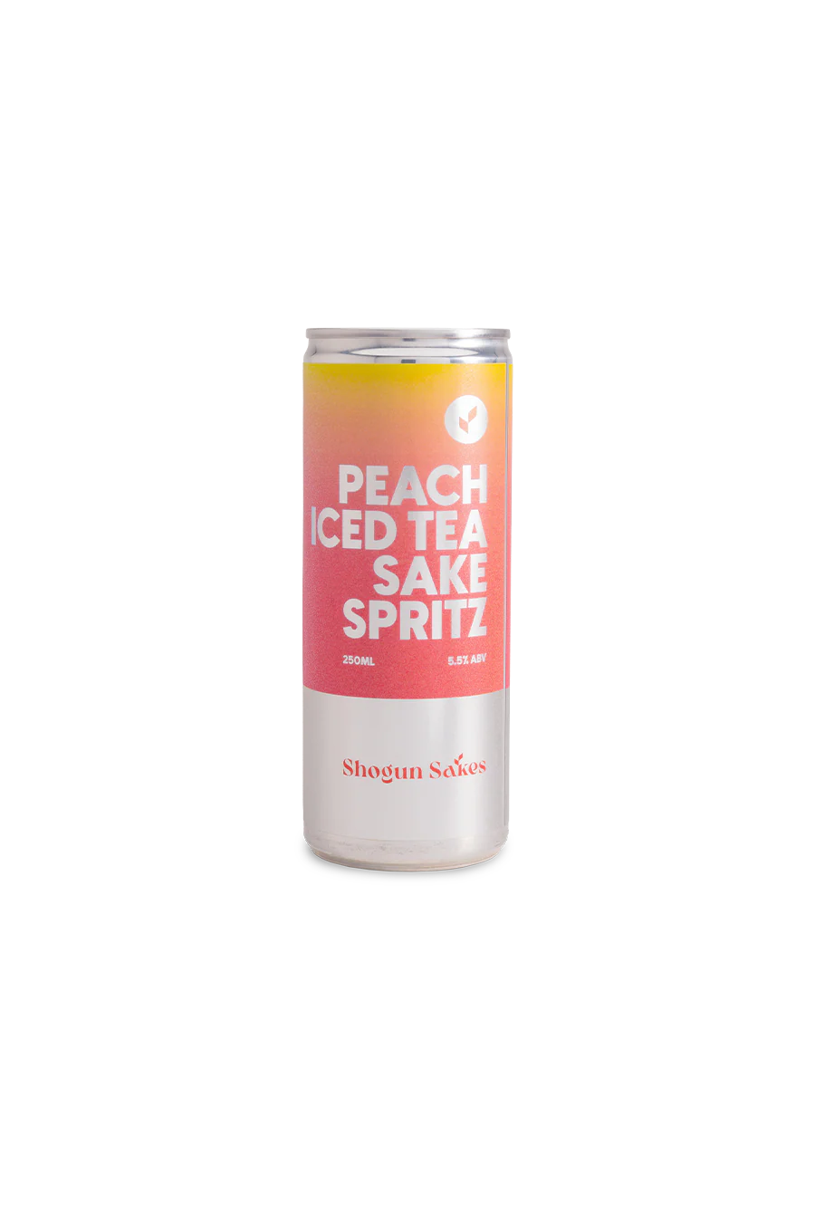 Peach Iced Tea Sake Spritz Cocktail