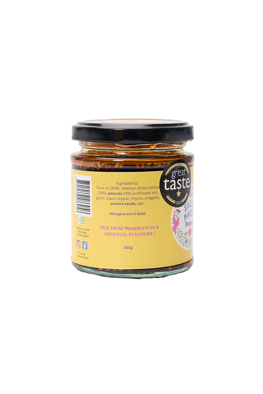 Peanut Salsa Macha with Olive Oil - Image 2