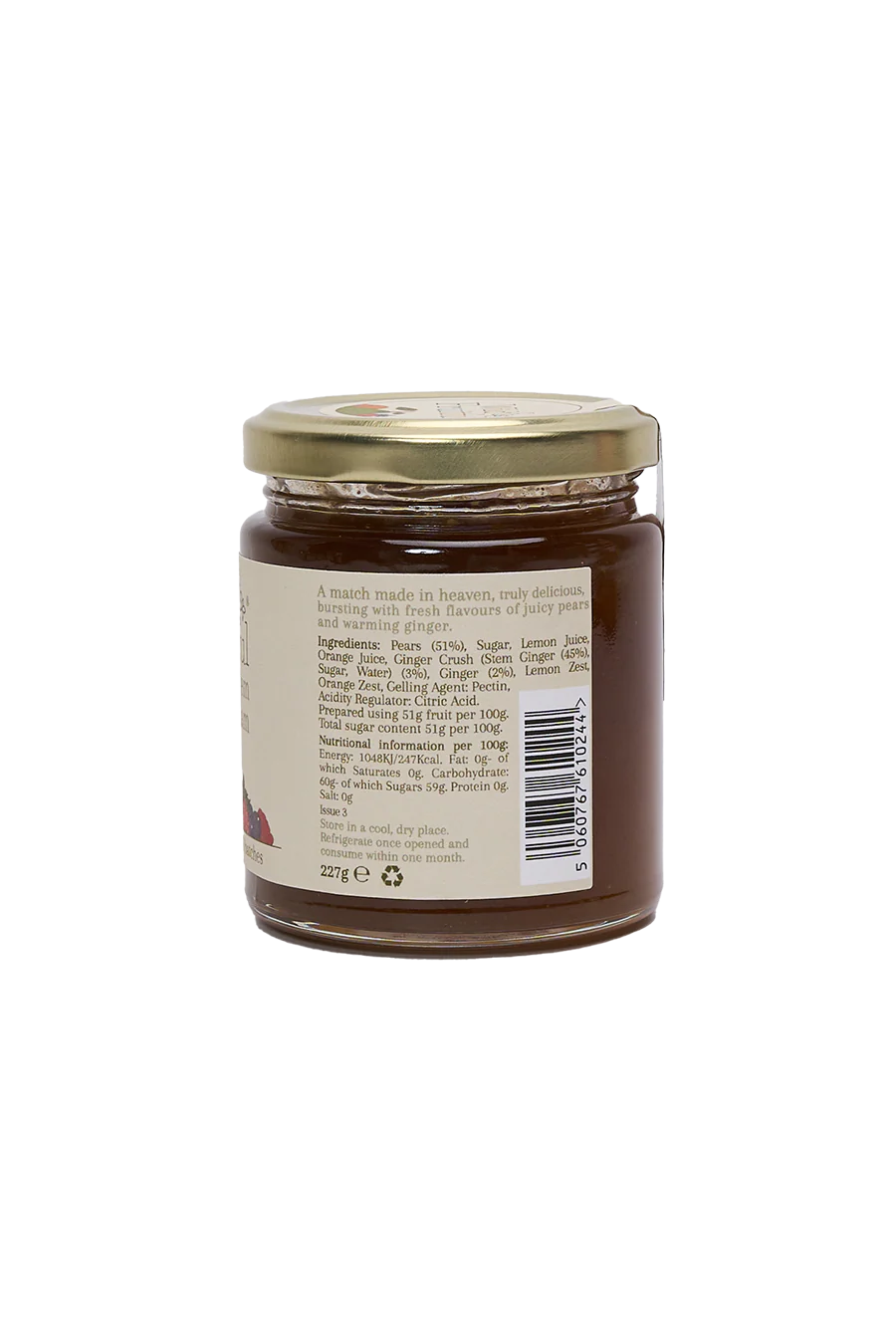 Pear & Stem Ginger Jam - Image 2