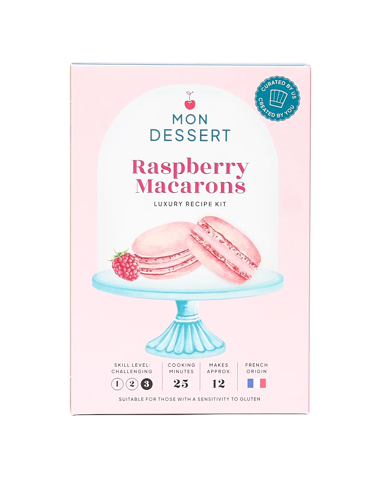 Raspberry Macaron Kit