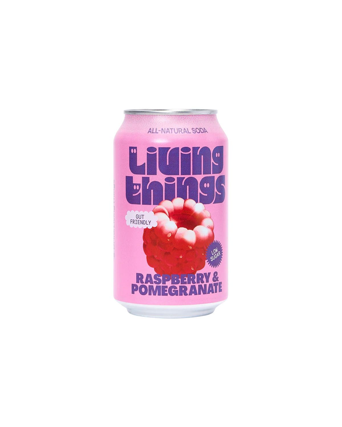 Raspberry & Pomegranate Prebiotic Soda