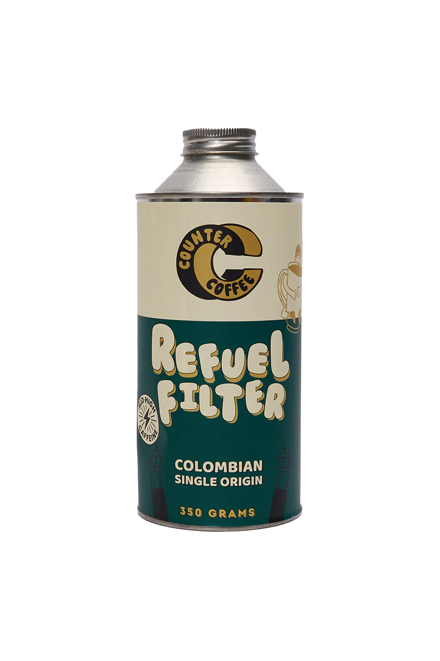 Refuel Filter: Smooth Colombian Single Origin Coffee Beans
