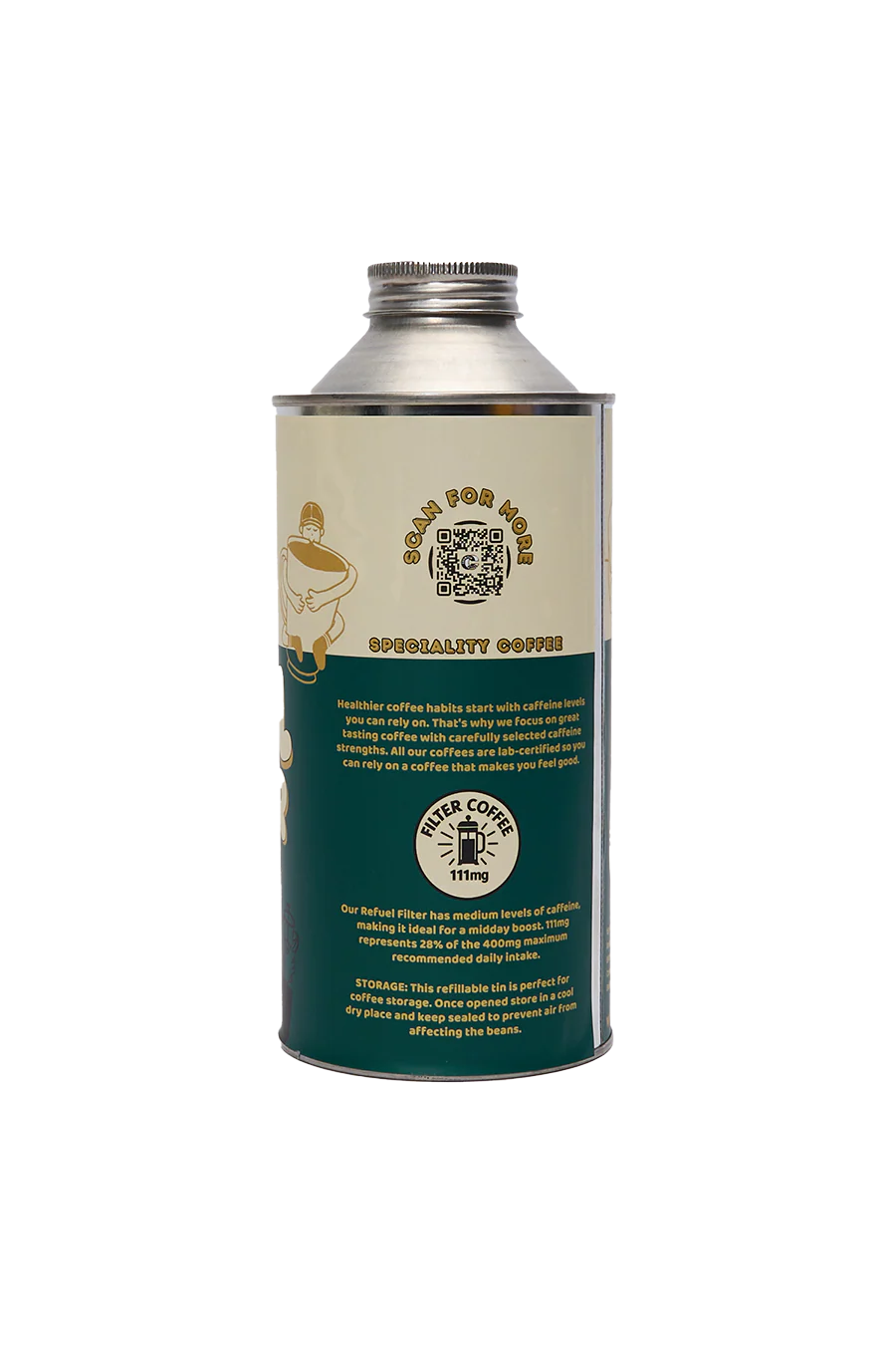 Refuel Filter: Smooth Colombian Single Origin Coffee Beans - Image 2