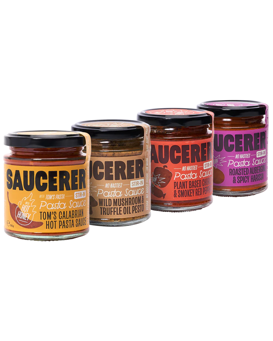 Rich & Spicy Pasta Sauce Selection by The Saucerer