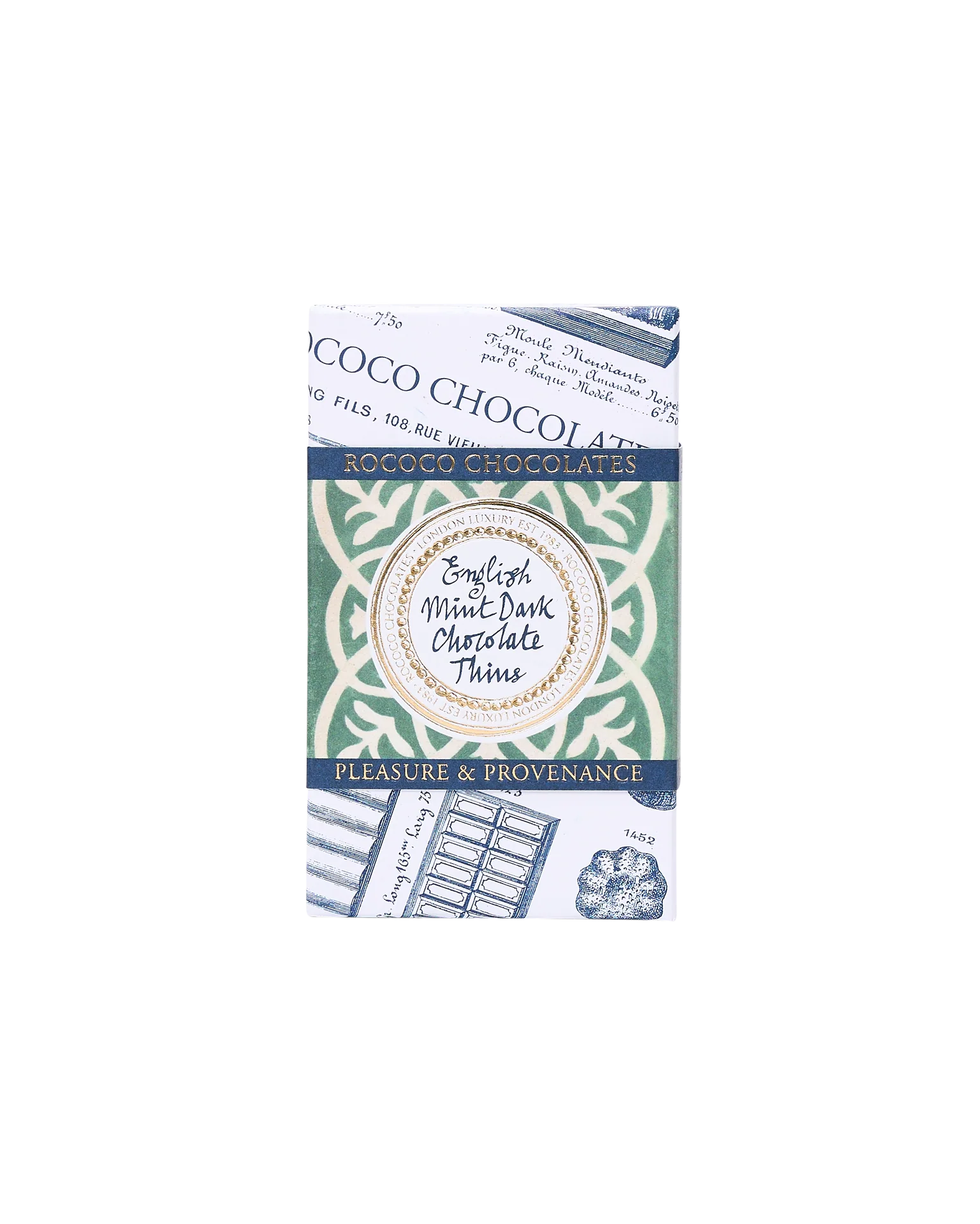 Peppermint-Dark Chocolate Wafer Thins
