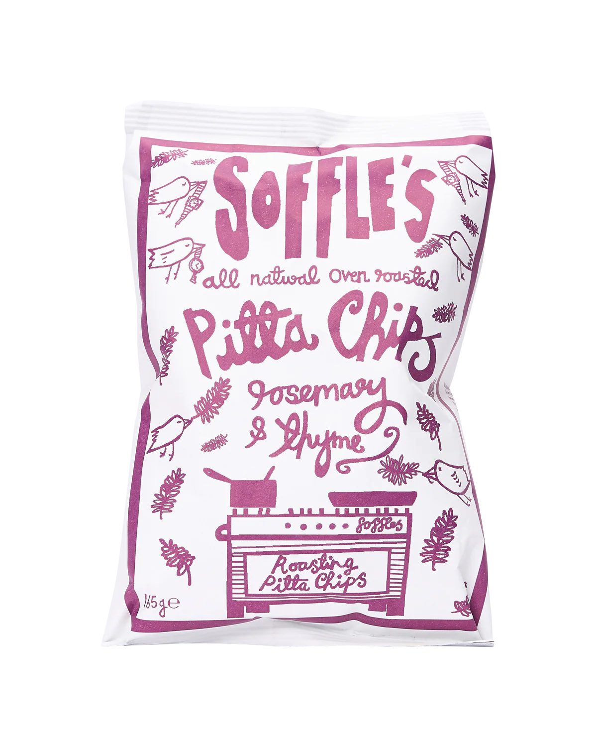 Rosemary and Thyme Pitta Chips - 165g