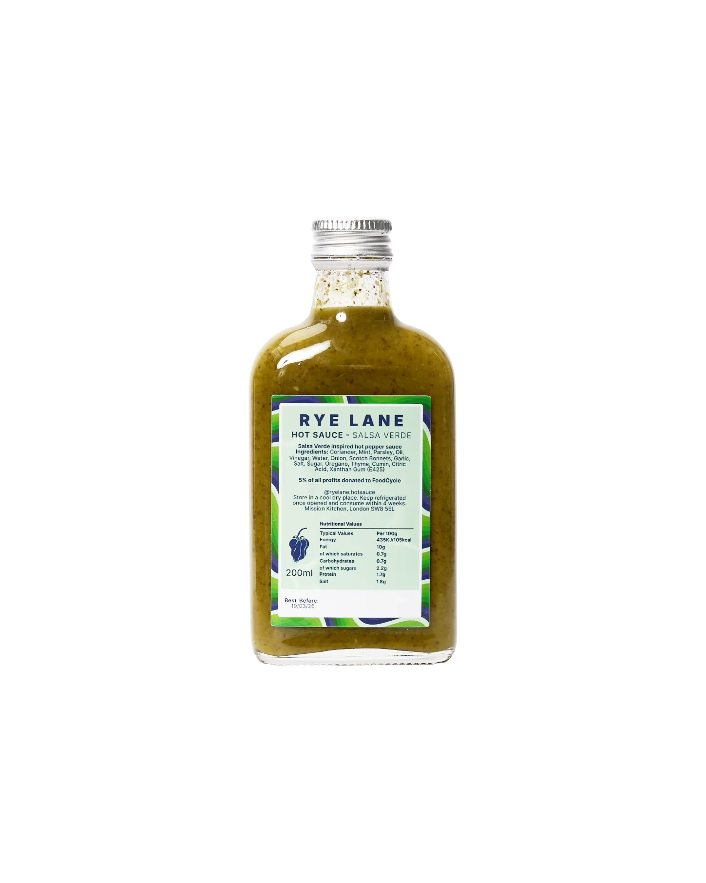 Salsa Verde Hot Sauce - Image 2