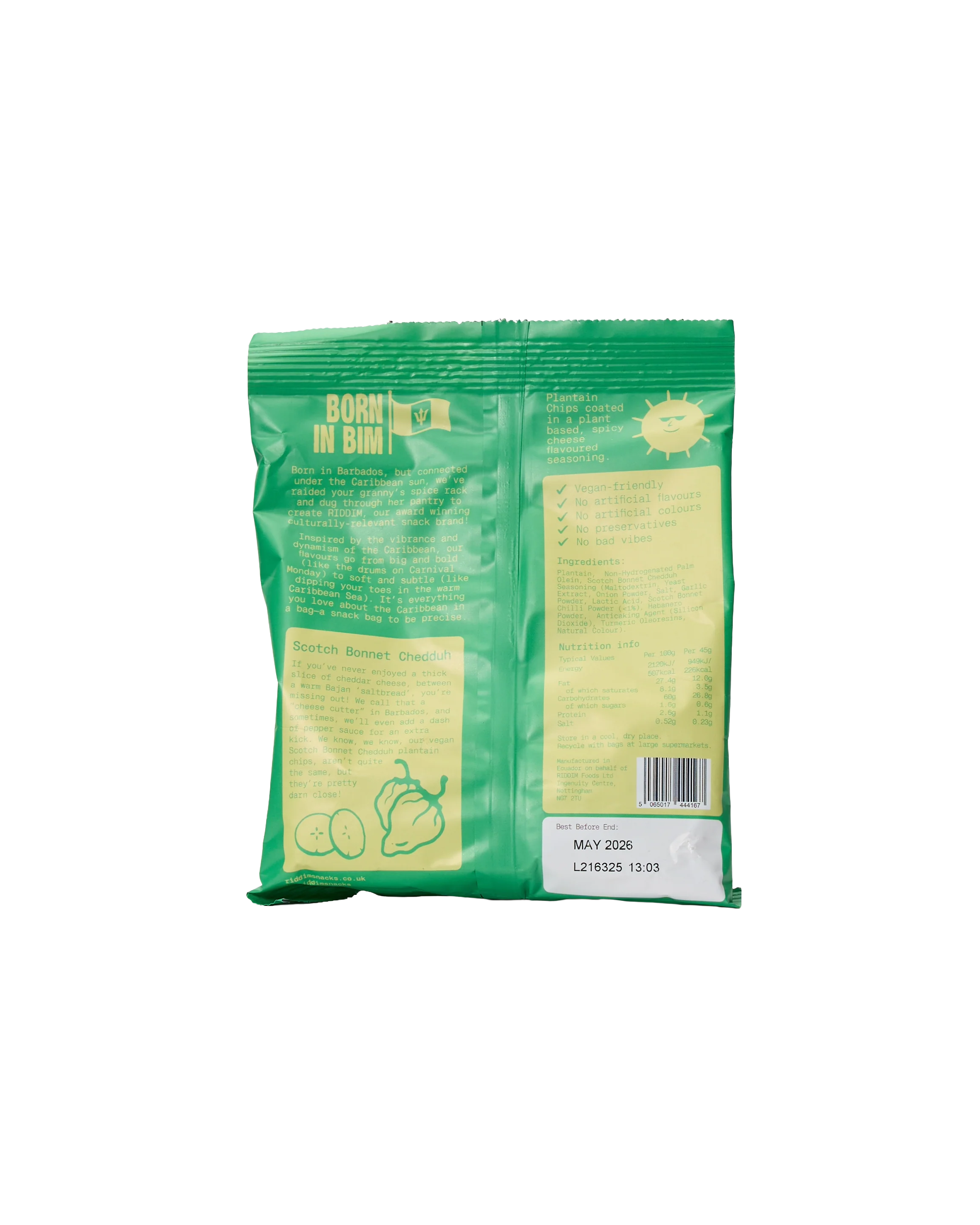Scotch Bonnet Chedduh Plantain Chips - Image 2