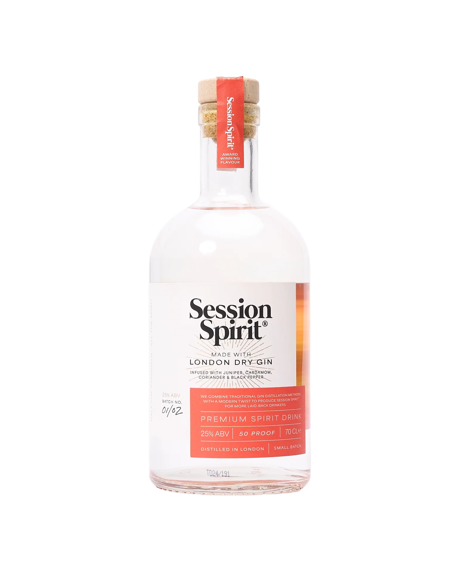 Session Spirit London Dry Gin (25% ABV)