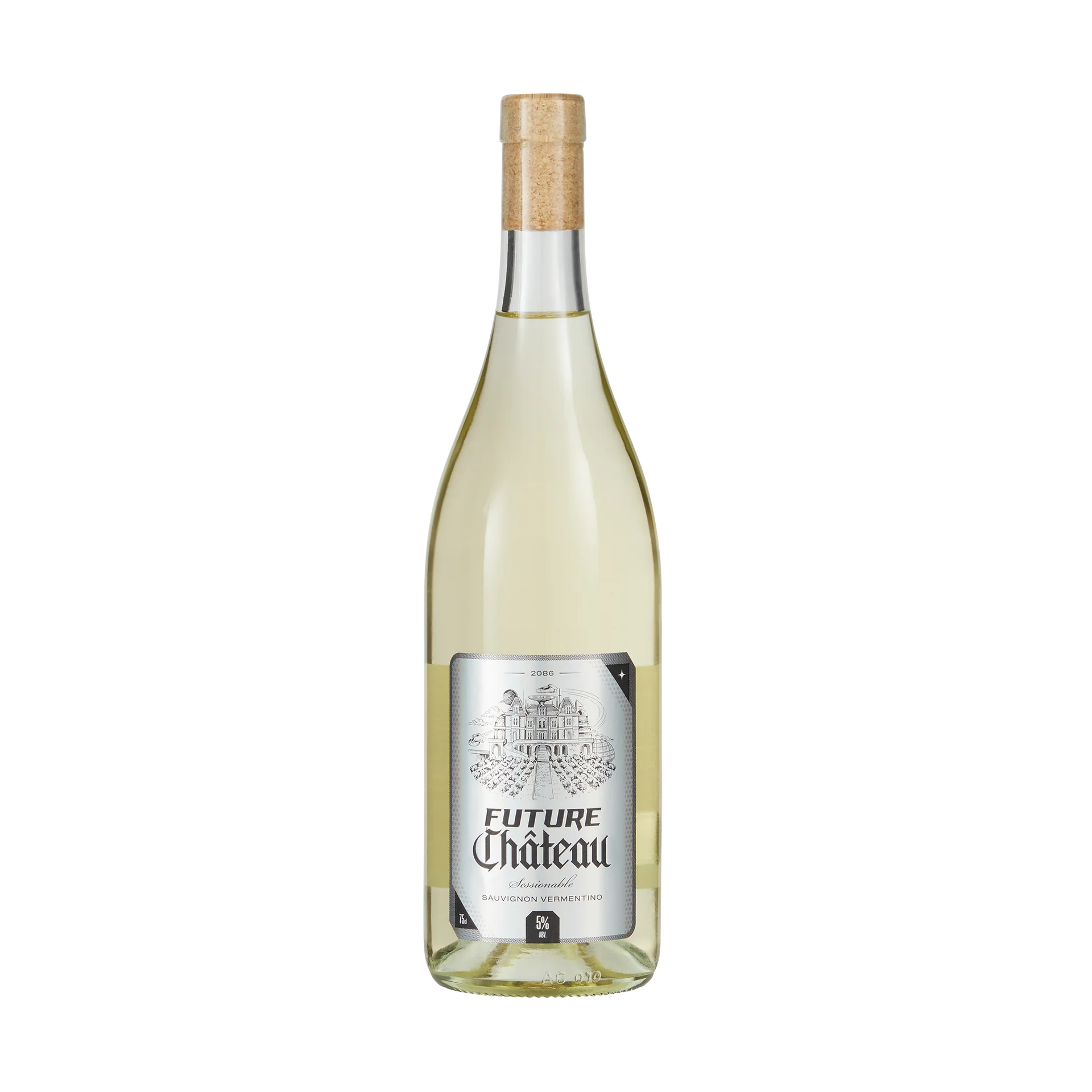 Mid-Strength Sauvignon Vermentino Wine (5%)