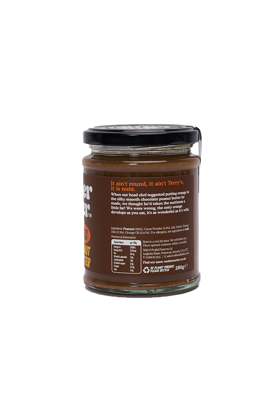 Smooth Chocolate & Orange Peanut Butter - Image 2