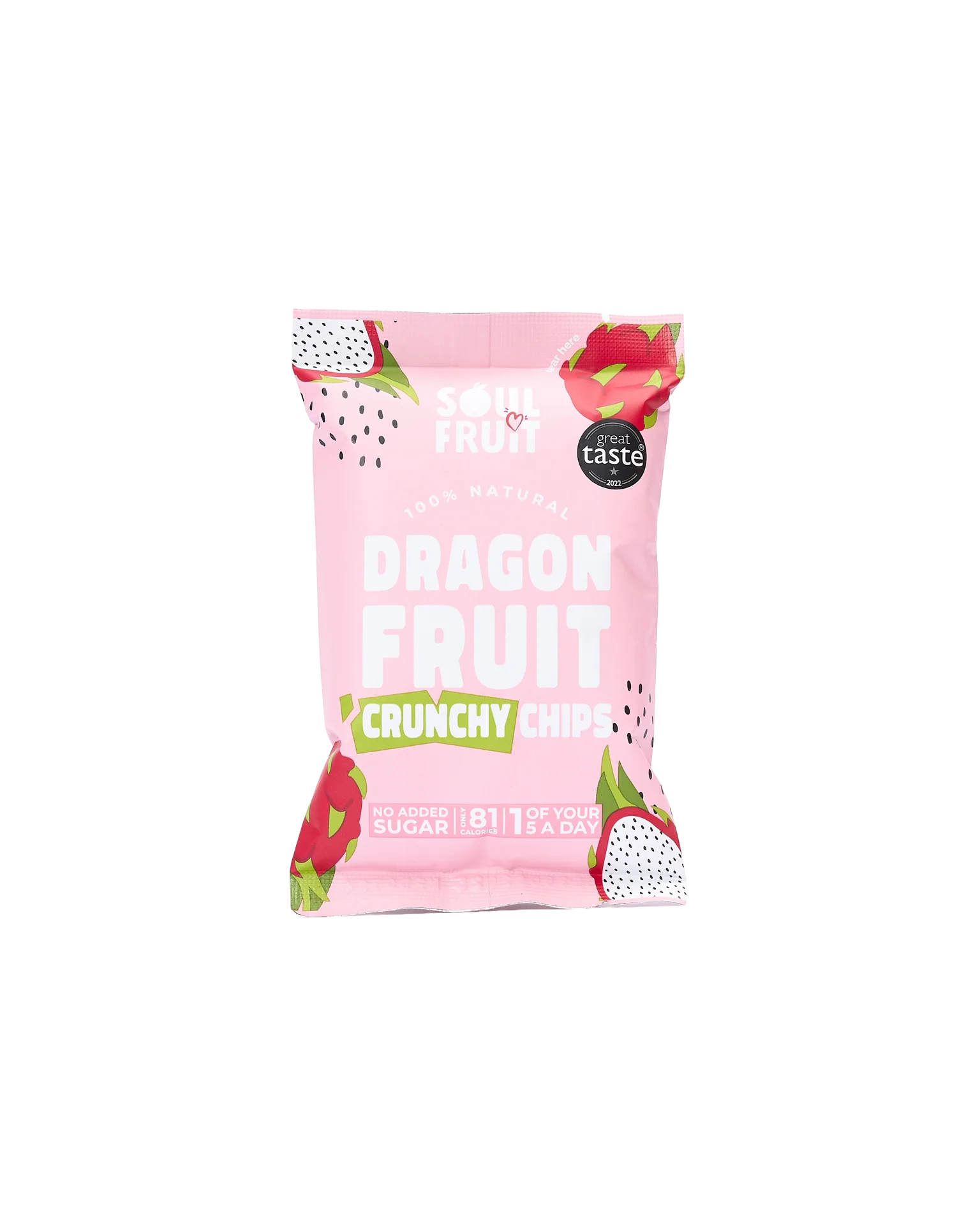 Freeze Dried Dragon Fruit Crisps