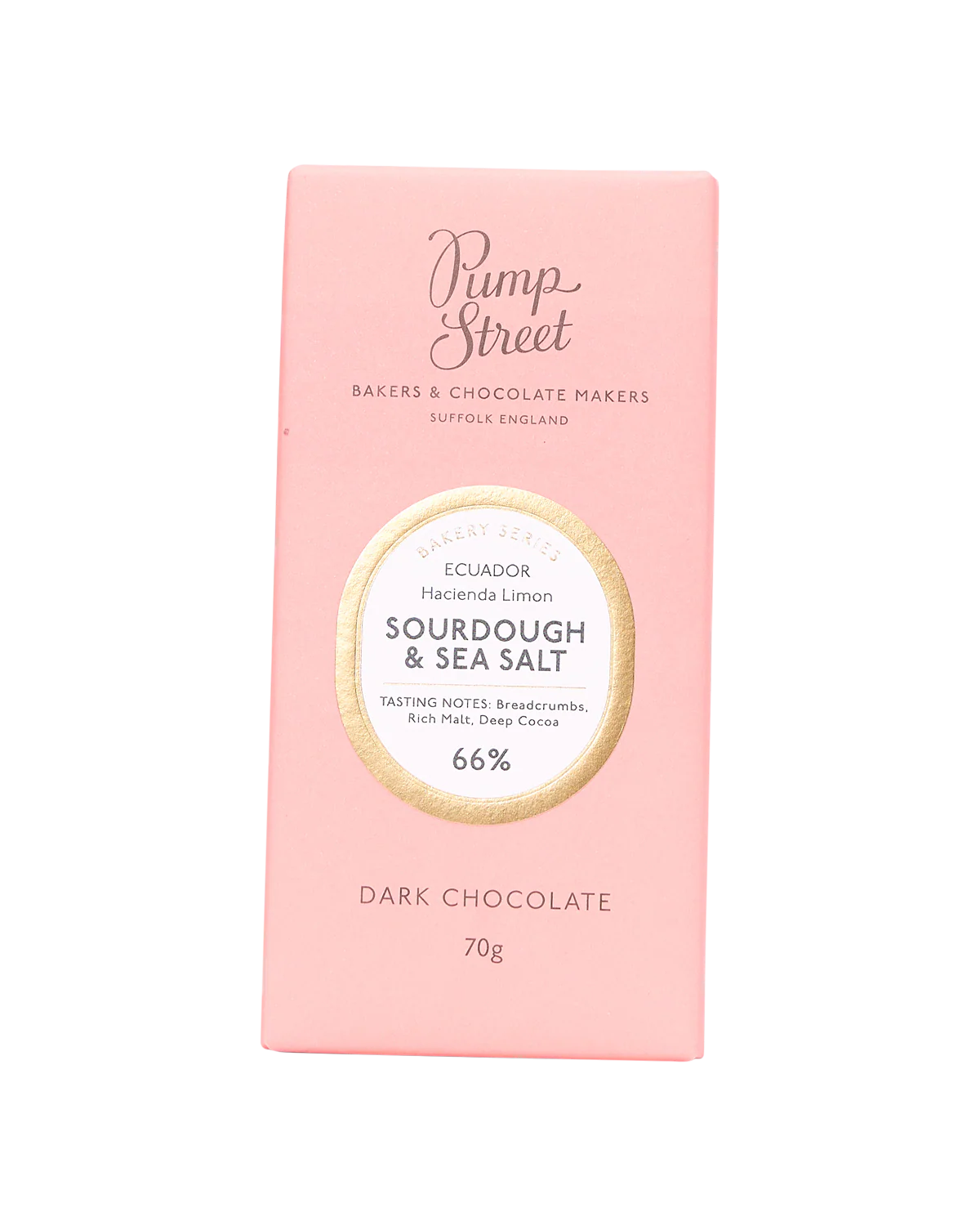 Sourdough & Sea Salt Chocolate Bar 66%