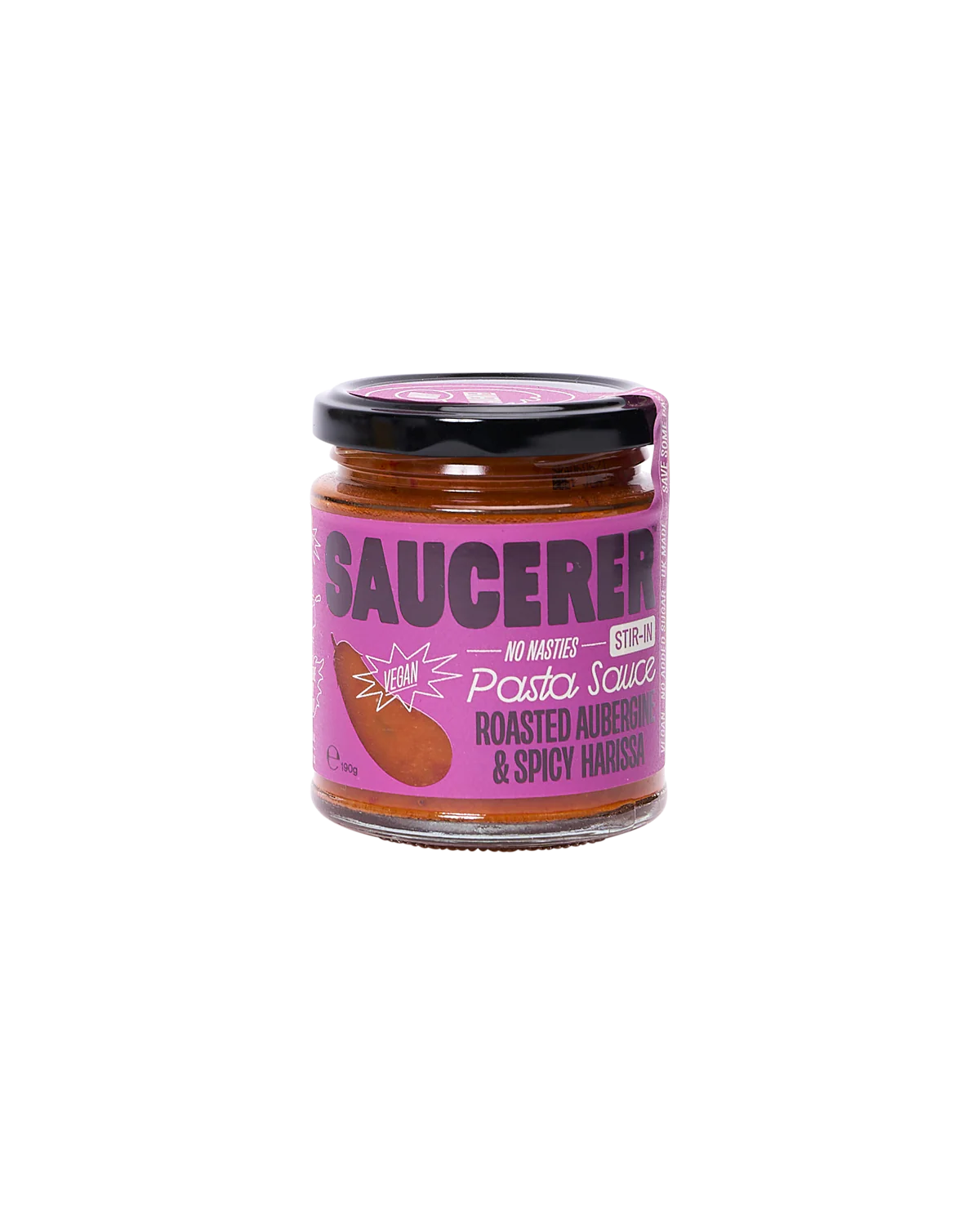 Spicy Harissa & Roasted Aubergine Pasta Sauce