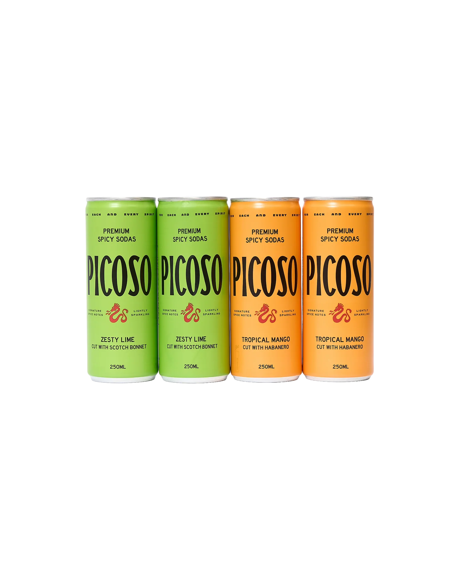 Spicy Soda Mixed Pack (4 cans)
