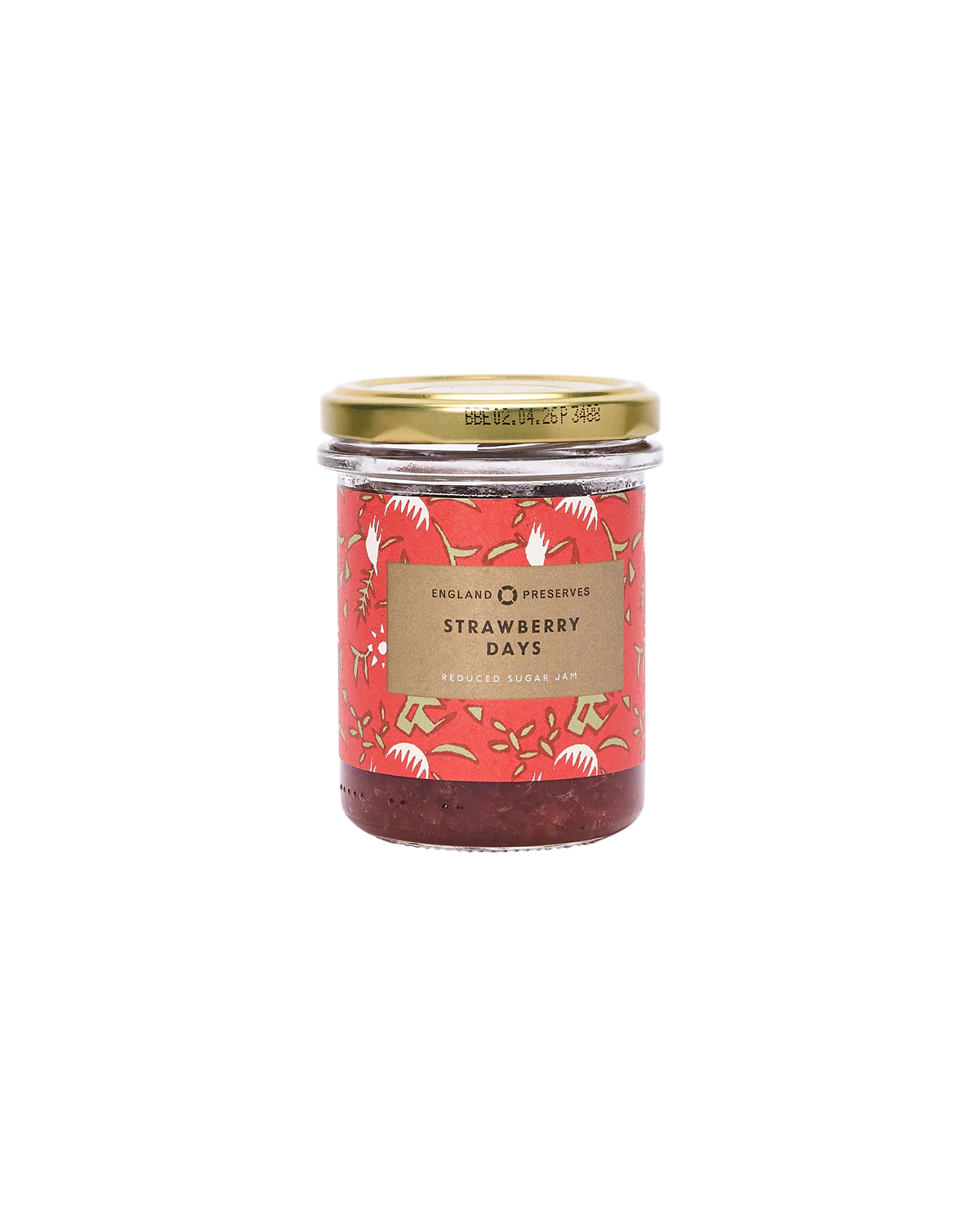 "Strawberry Days": Low-Sugar Strawberry Jam