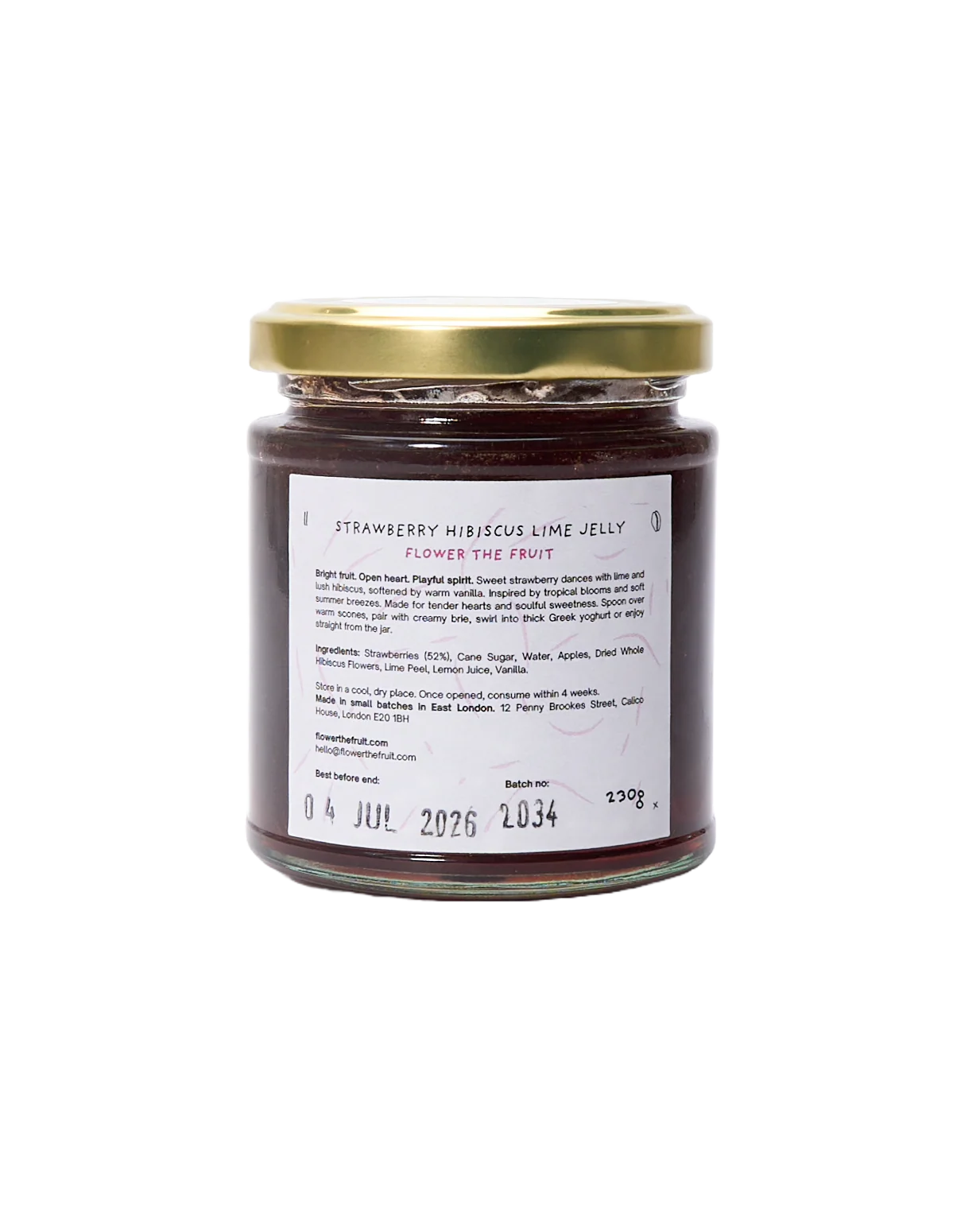 Strawberry Hibiscus Zephyr Jelly - Image 2