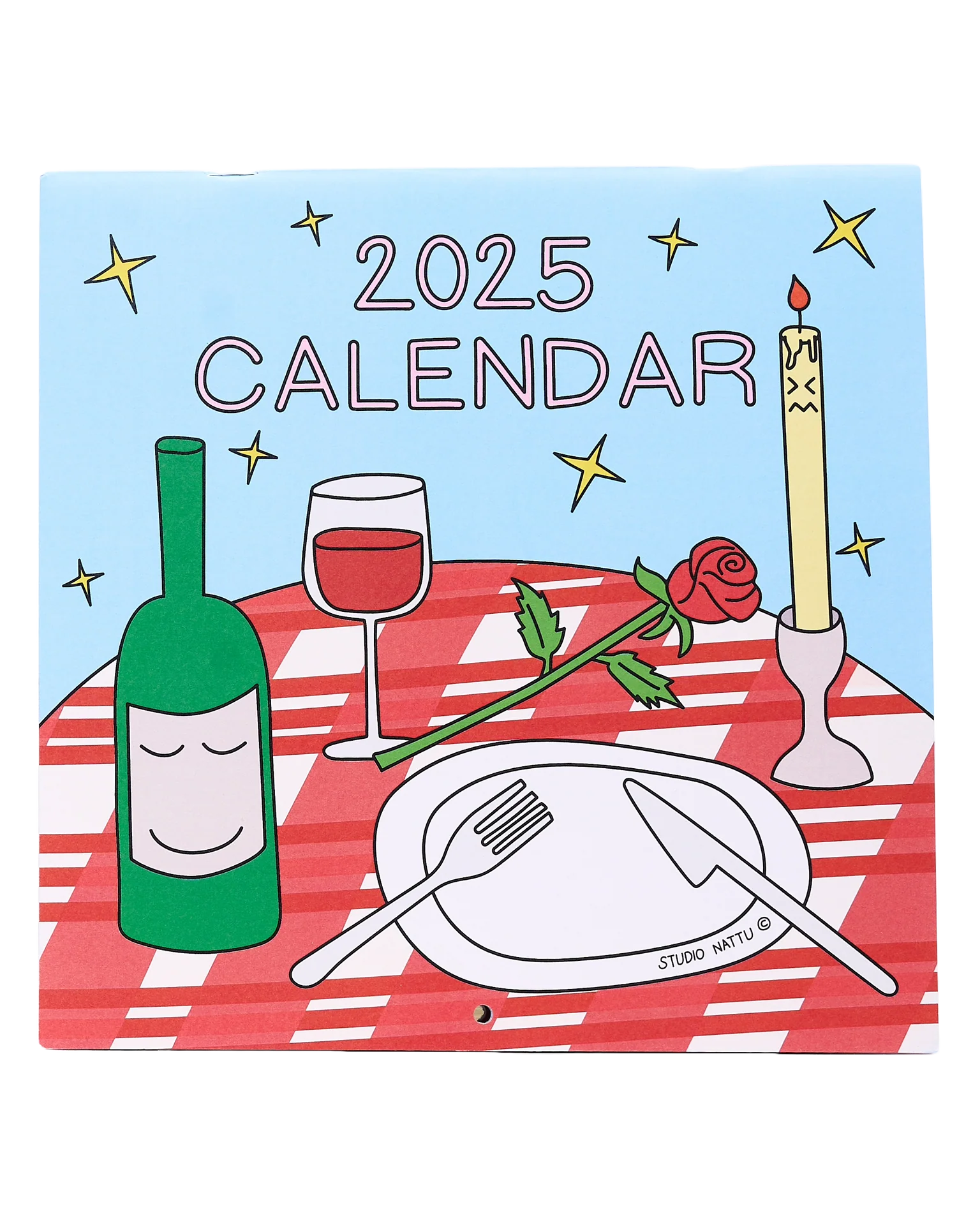 2025 Food Calendar By Studio Nattu