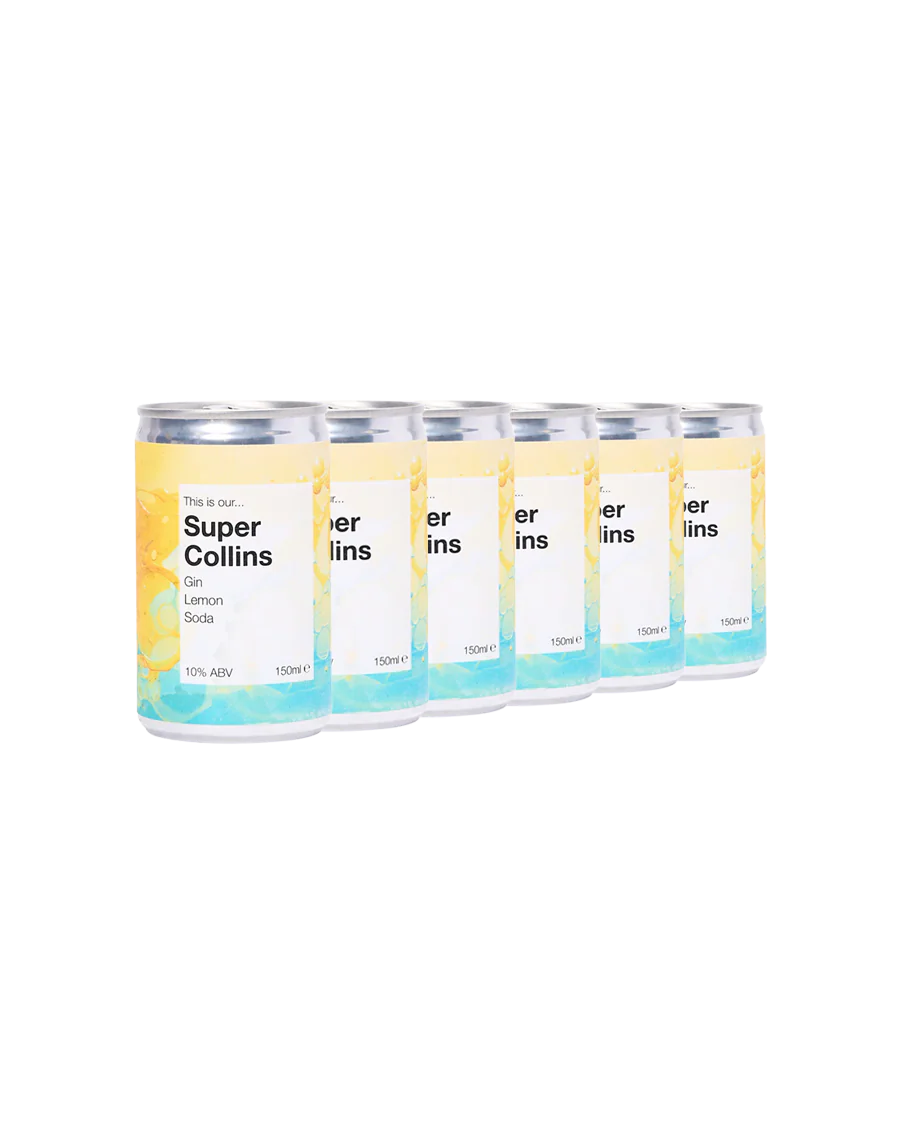 Super Collins Mini Cocktail (6 Pack)