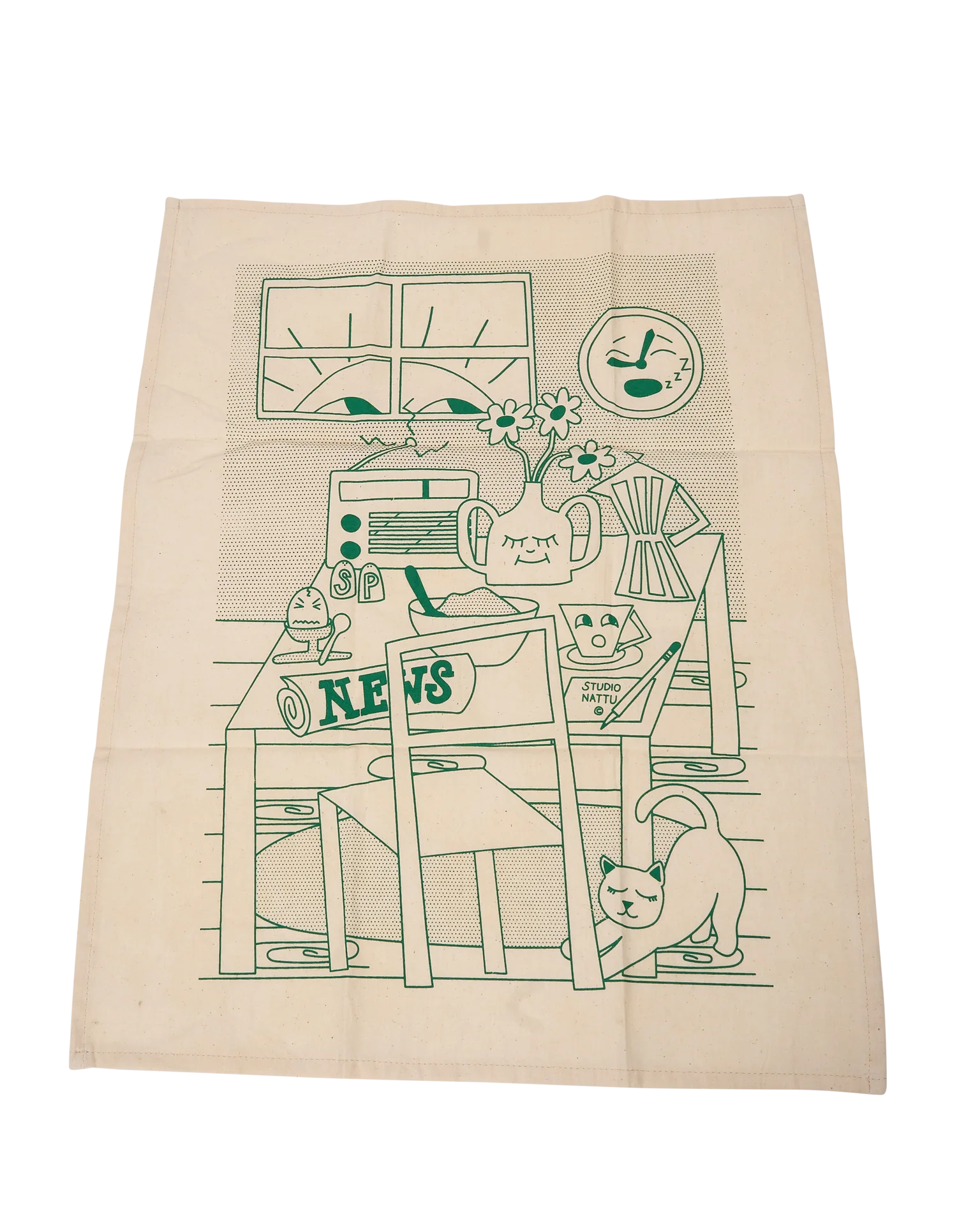 Tea Towel (Green)