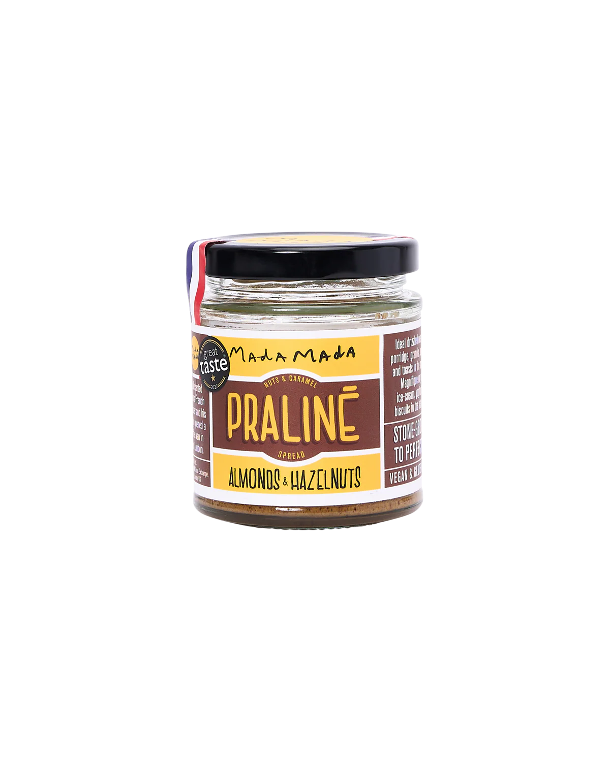 Classic Praliné Spread: Hazelnut + Almond (67% nuts)