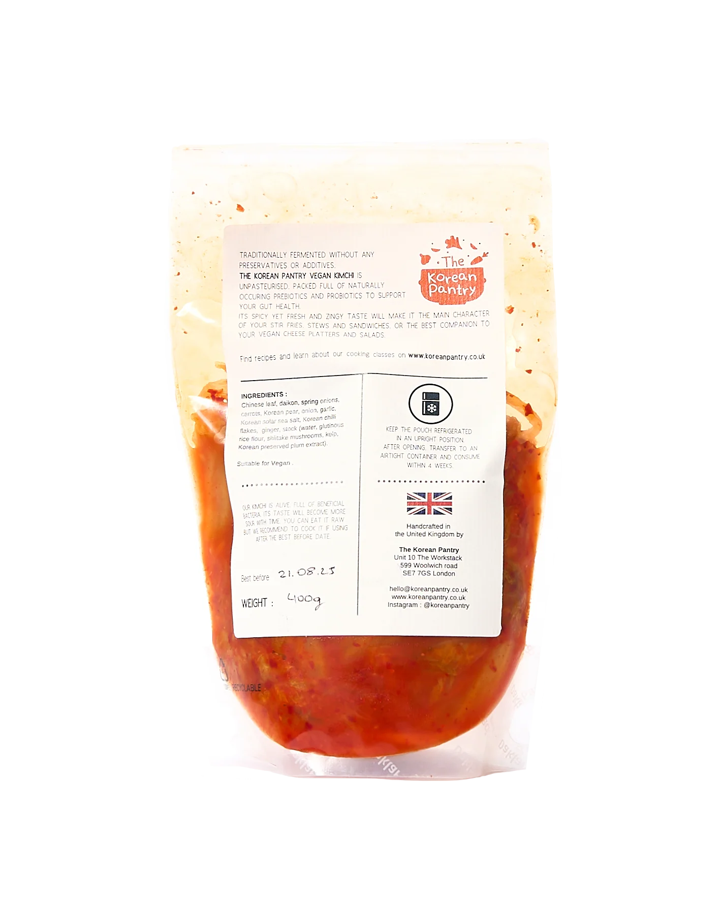 Vegan Mak Kimchi - Image 2
