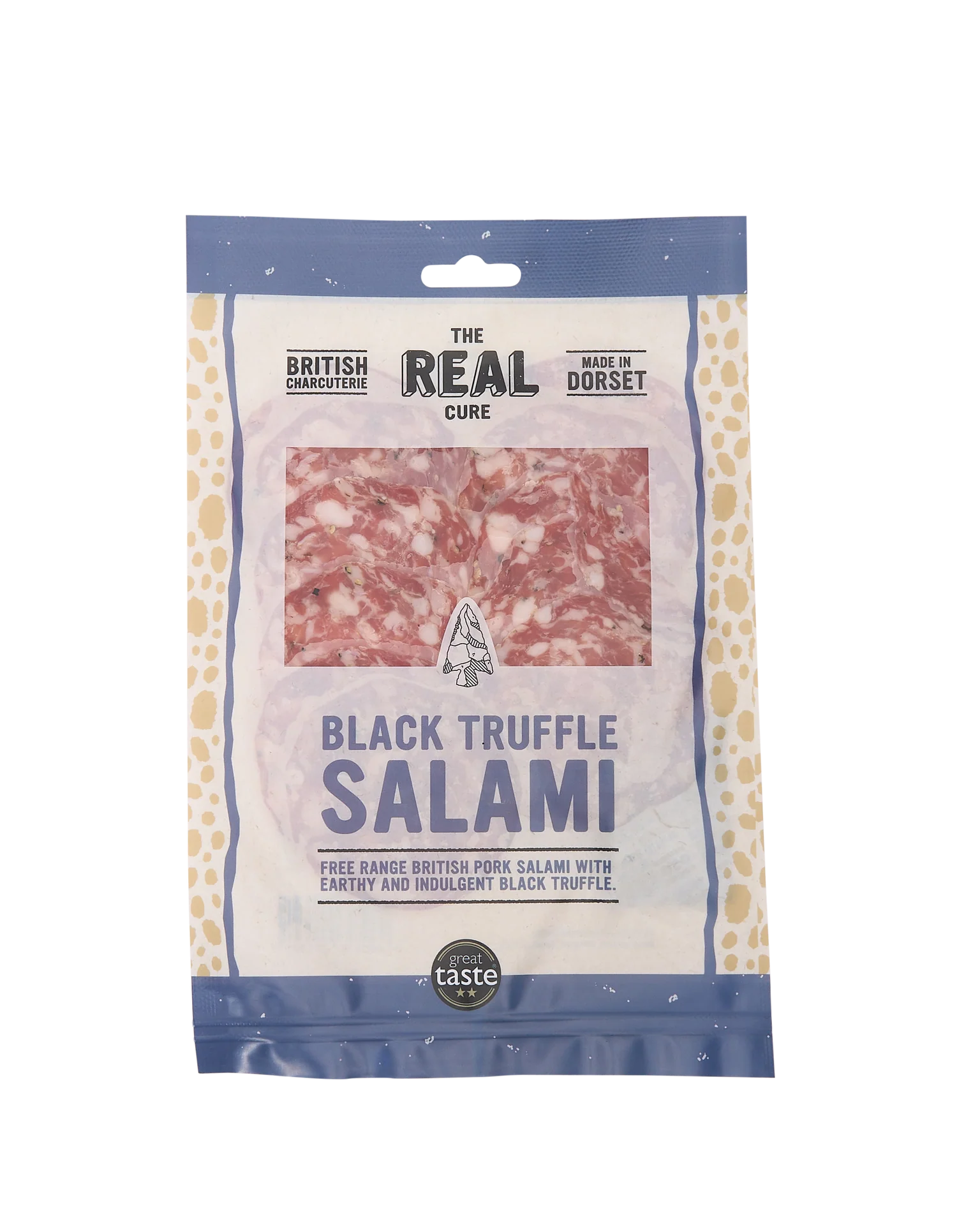 Sliced Black Truffle Salami