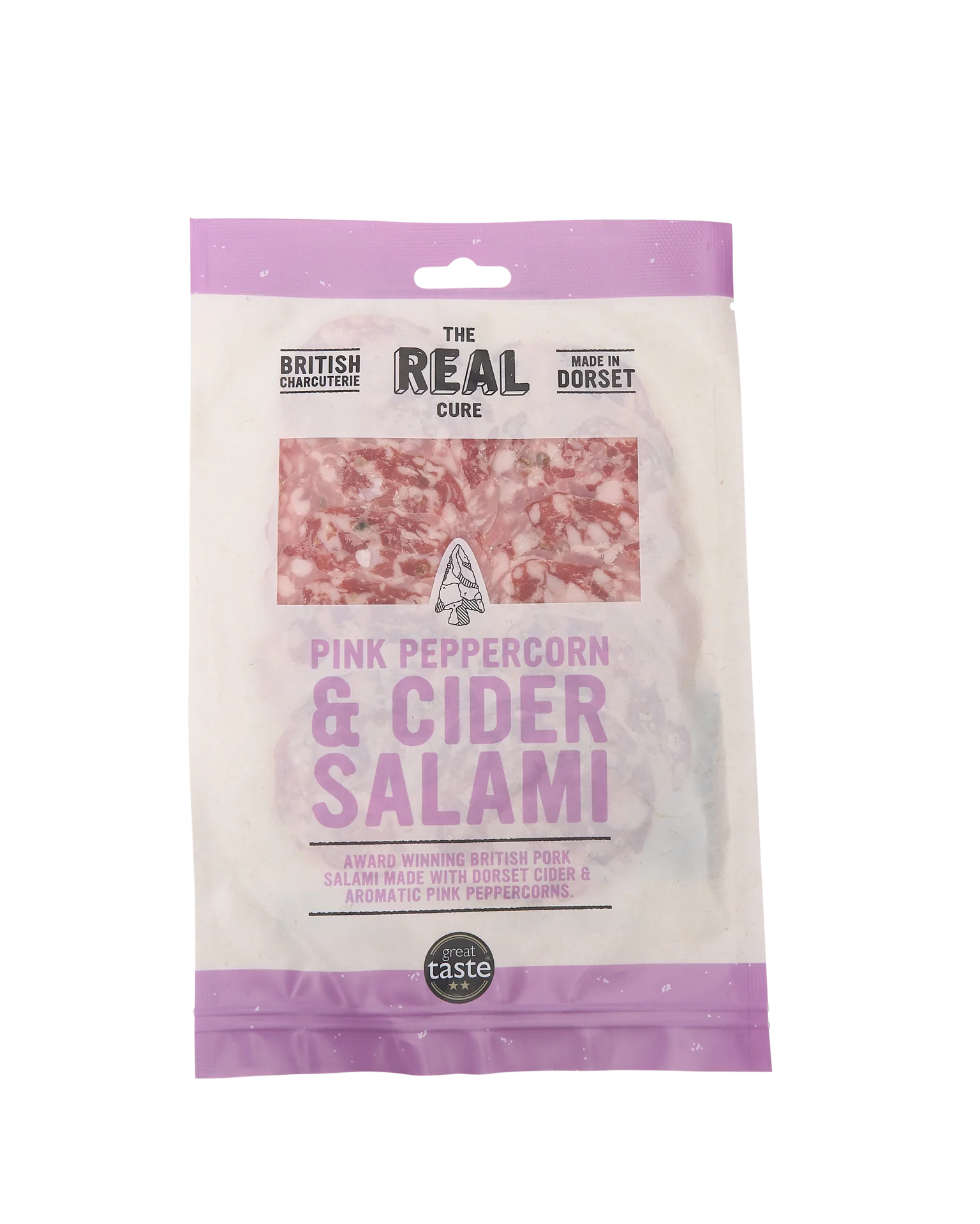 Sliced Pink Peppercorn & Cider Salami