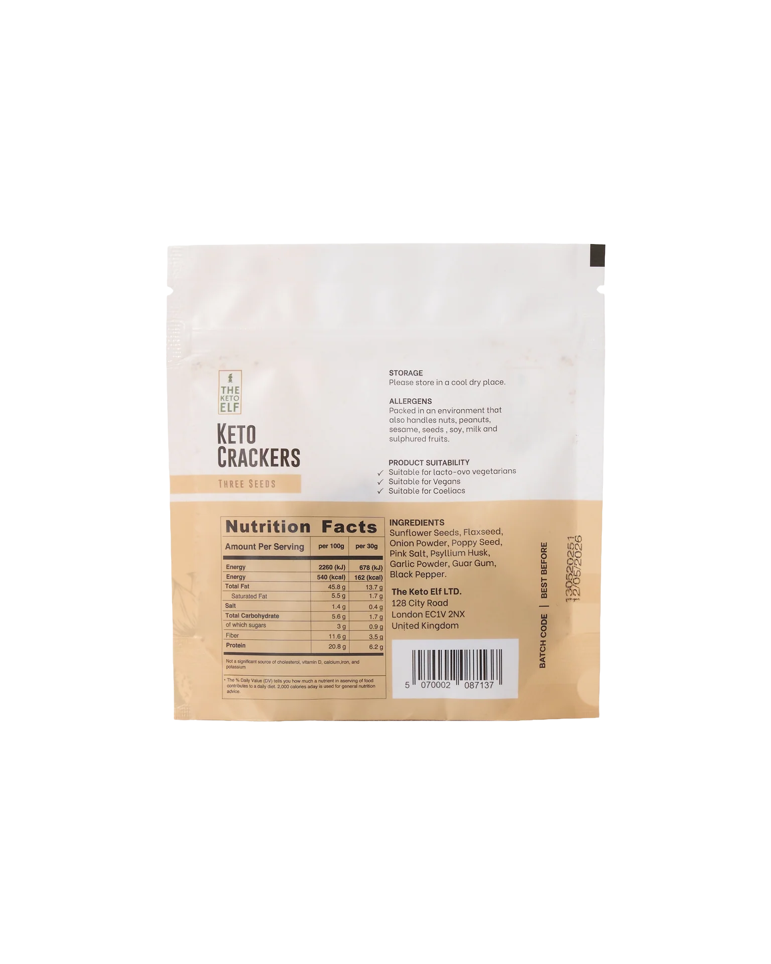 Three-Seed Keto Crackers - Image 2