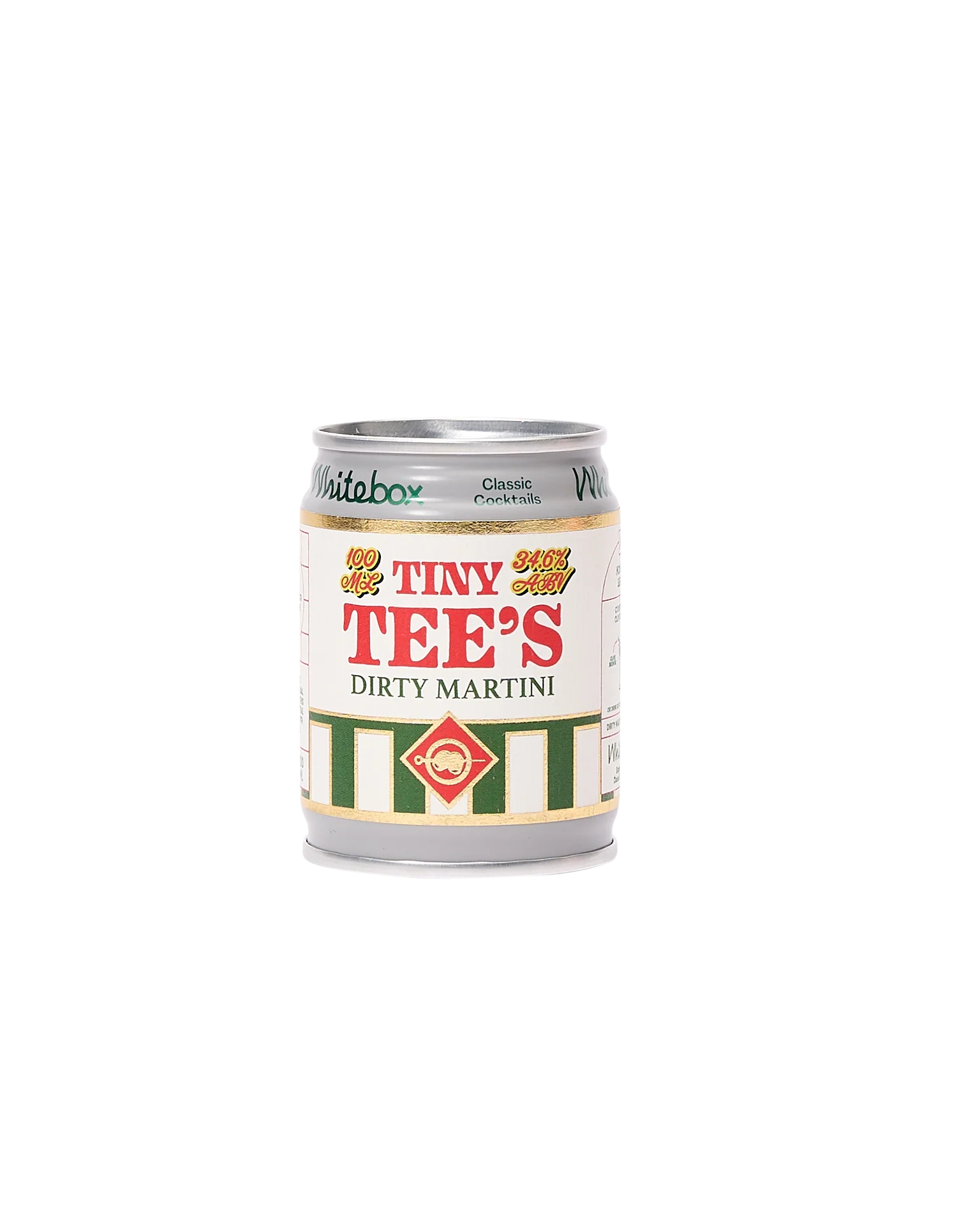 Tiny Tee's Dirty Martini Vodka Cocktail