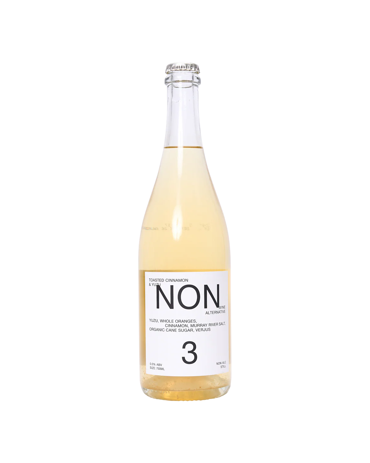 Toasted Cinnamon & Yuzu Non-Alcoholic White Wine Alternative