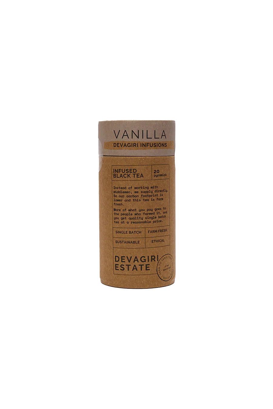 Vanilla Infused Black Tea