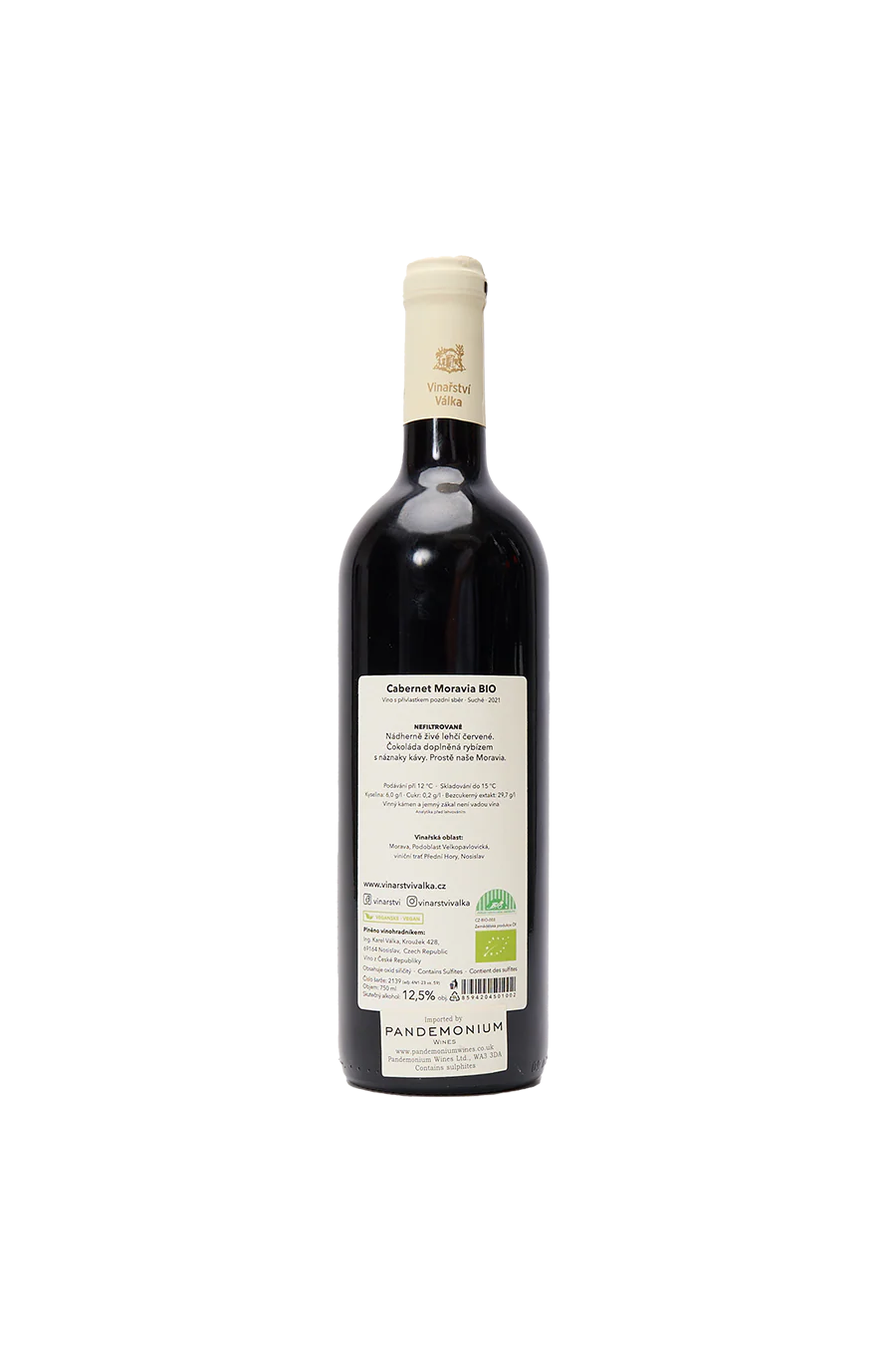 Vinařství Válka - Cabernet Moravia: Czech Red Wine - Image 2