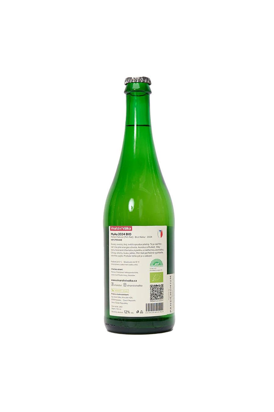 Vinařstvi Válka - MuAu PetNat: Czech Sparkling Wine - Image 2