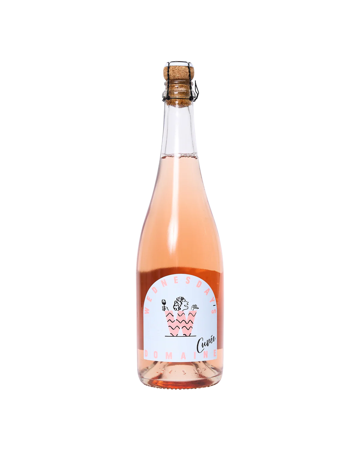 Non-Alcoholic Cuvée Sparkling Rosé Wine