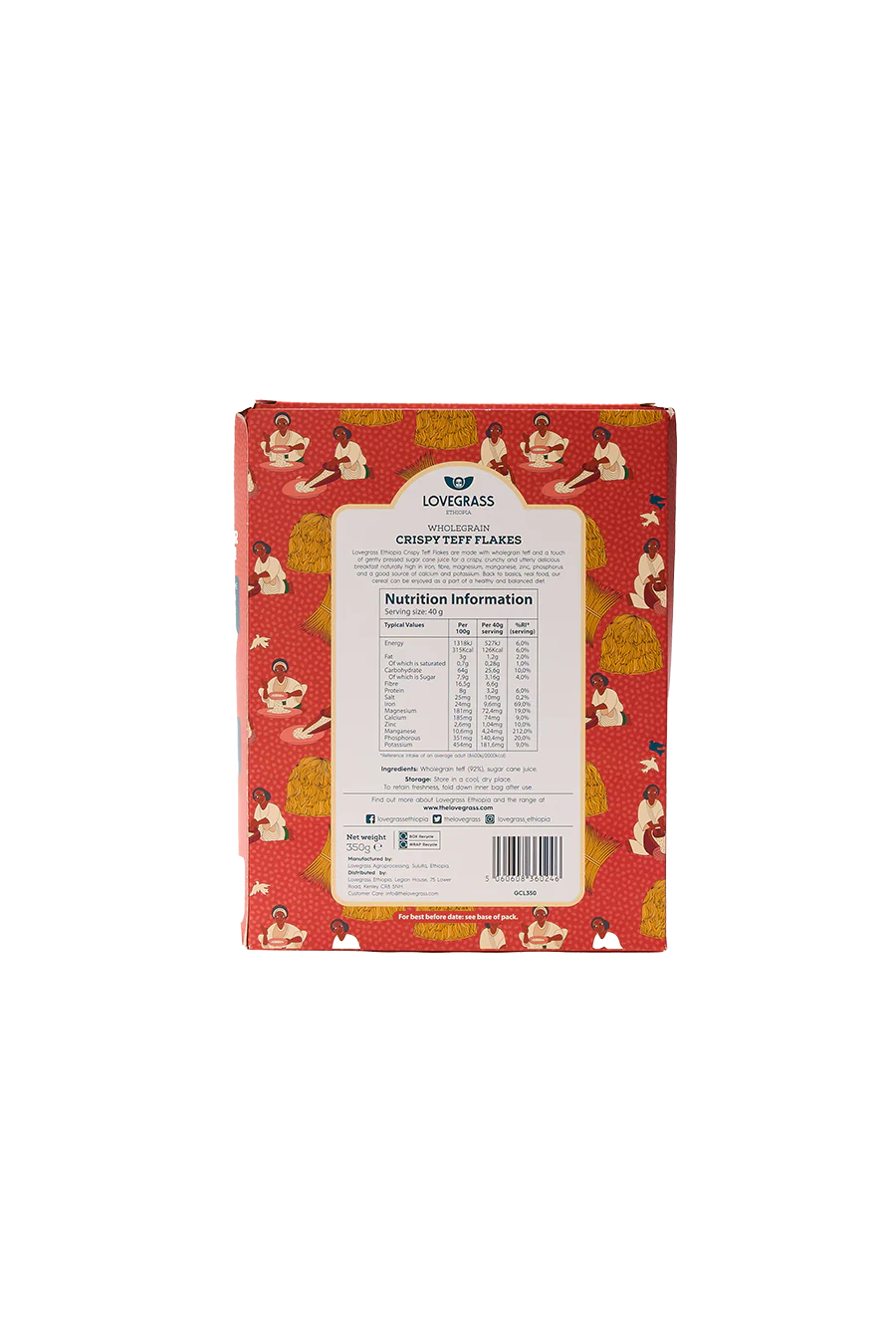Wholegrain Crispy Teff Flakes